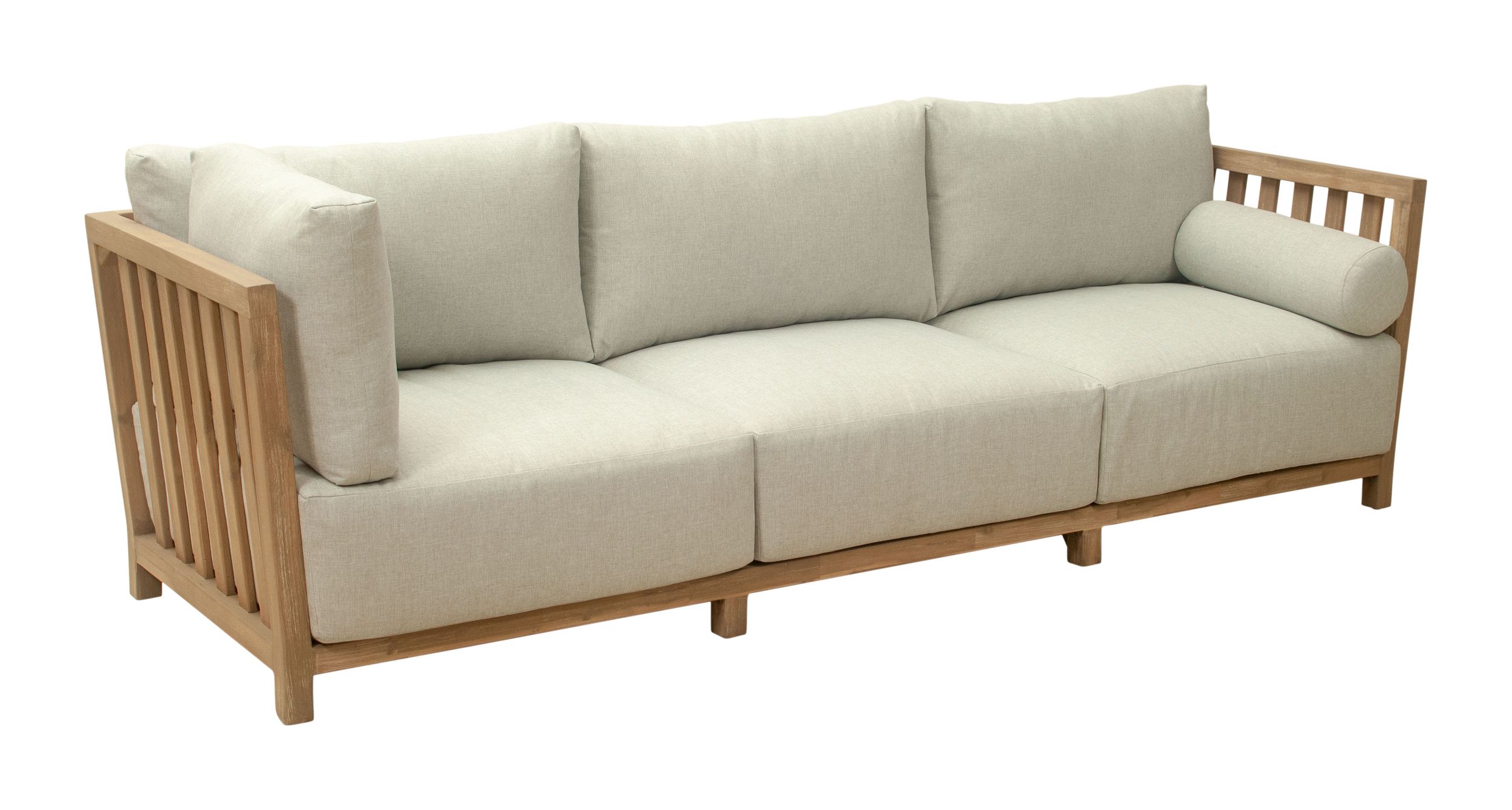 Teras L-Shape Olefin/Wood Outdoor Sectional