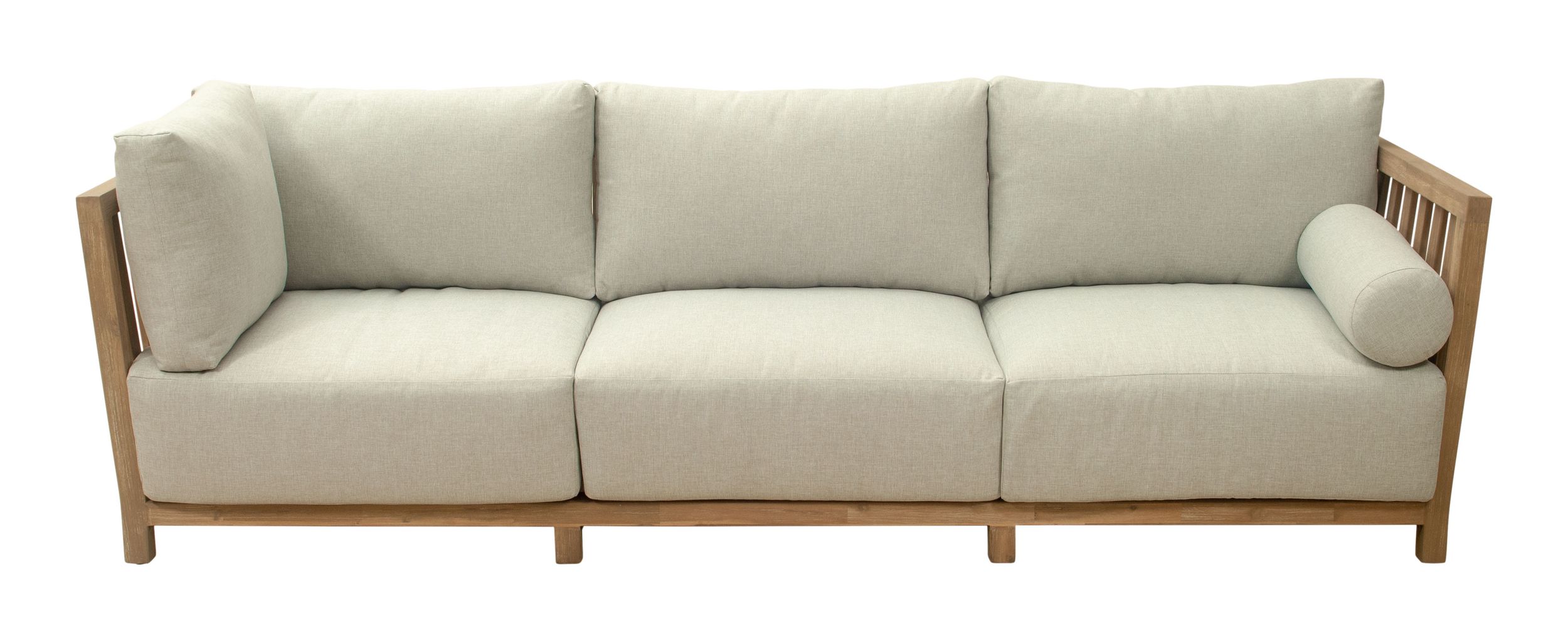 Teras L-Shape Olefin/Wood Outdoor Sectional