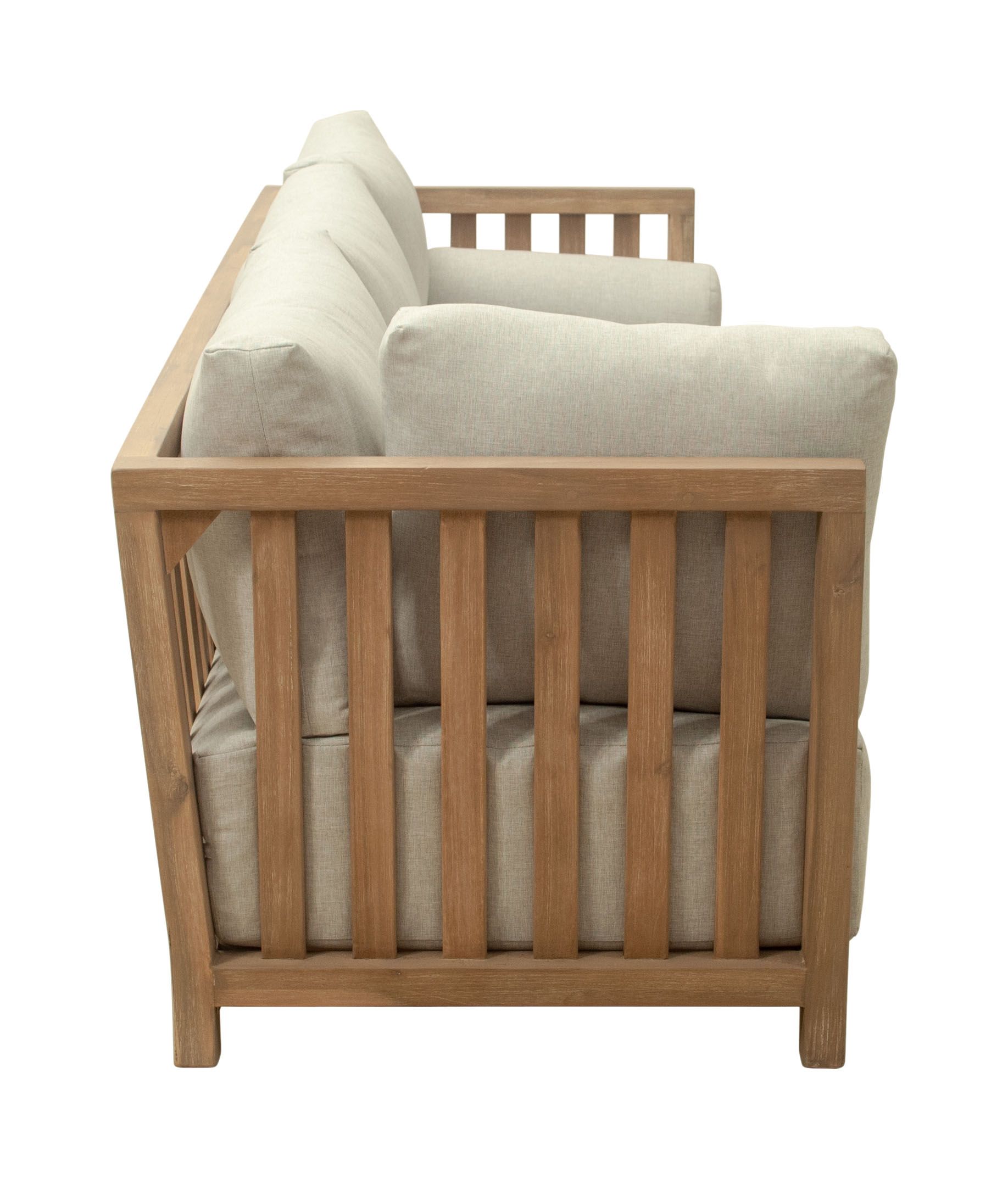 Teras L-Shape Olefin/Wood Outdoor Sectional