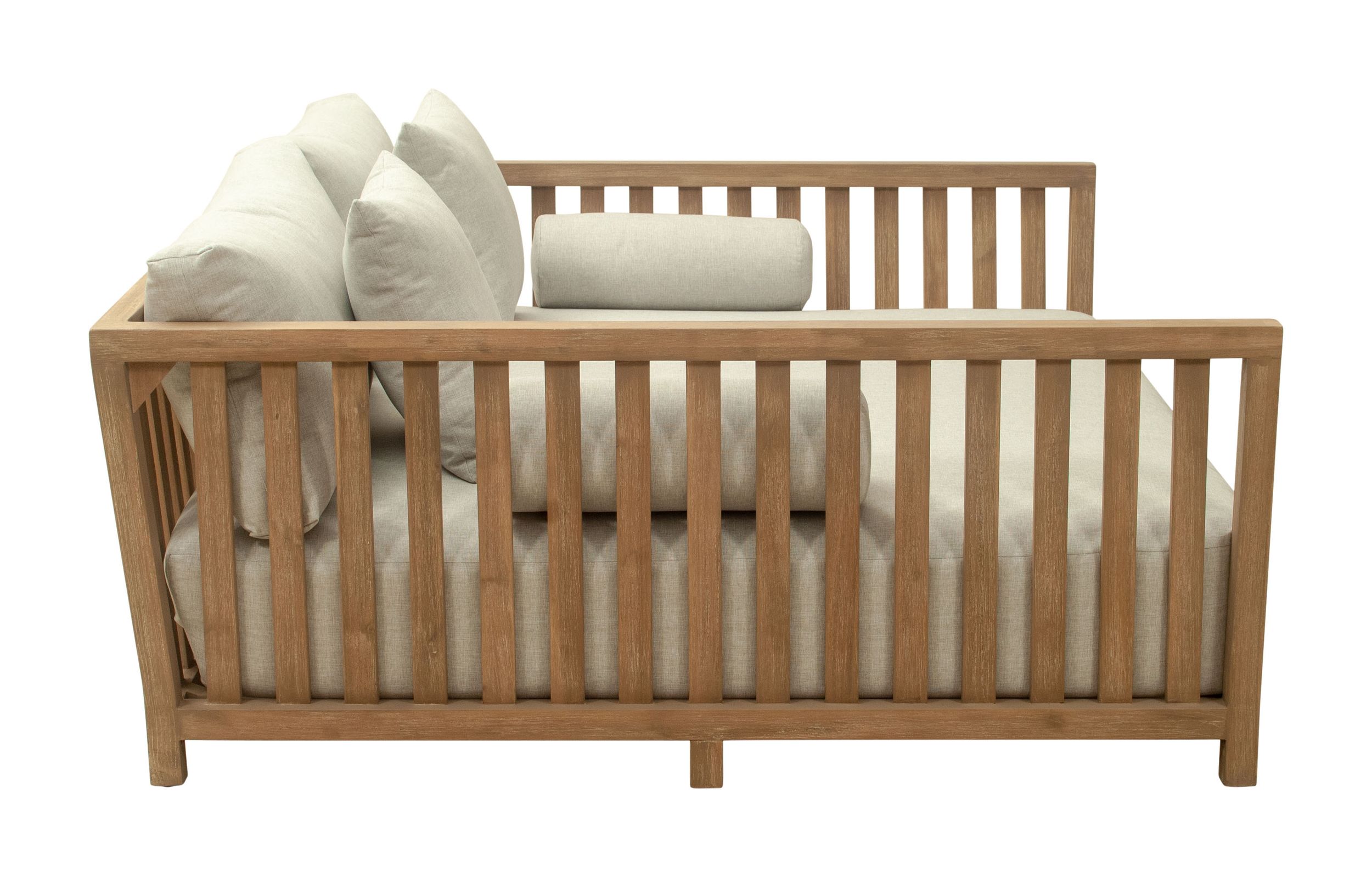 Teras Olefin/Wood Outdoor Daybed