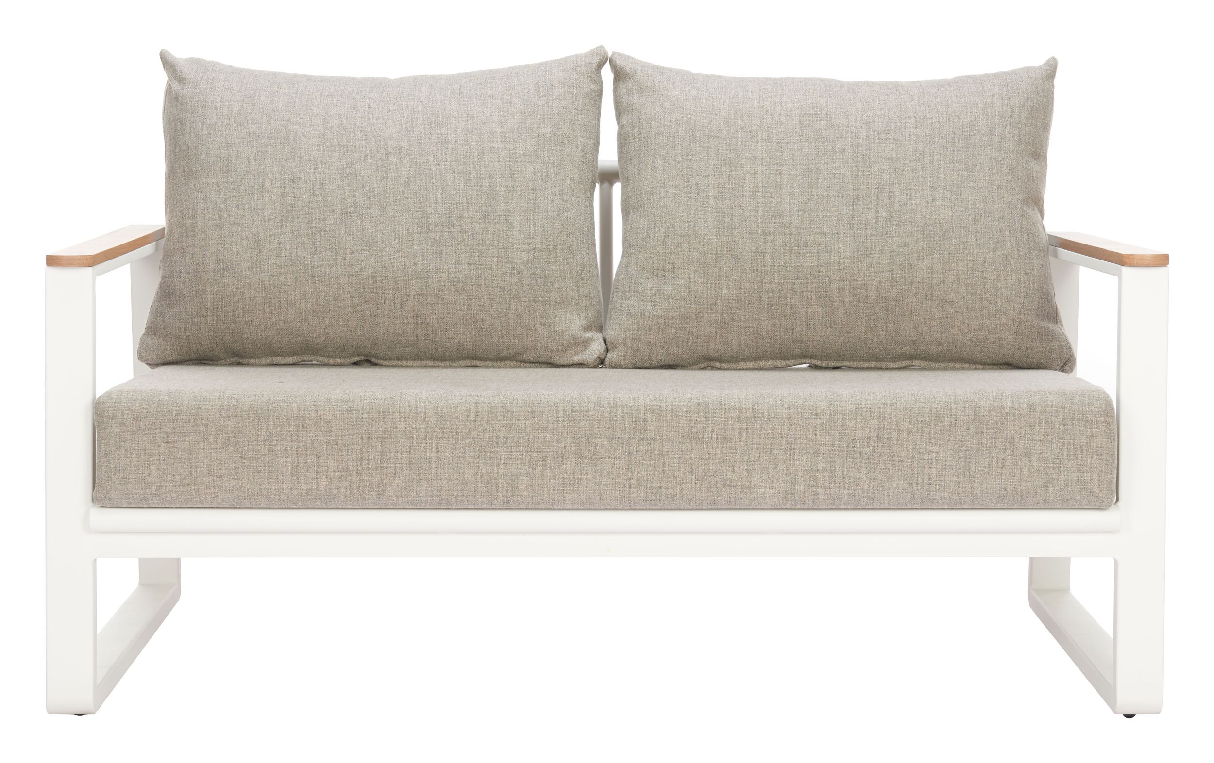Welt Sofa Taupe & White