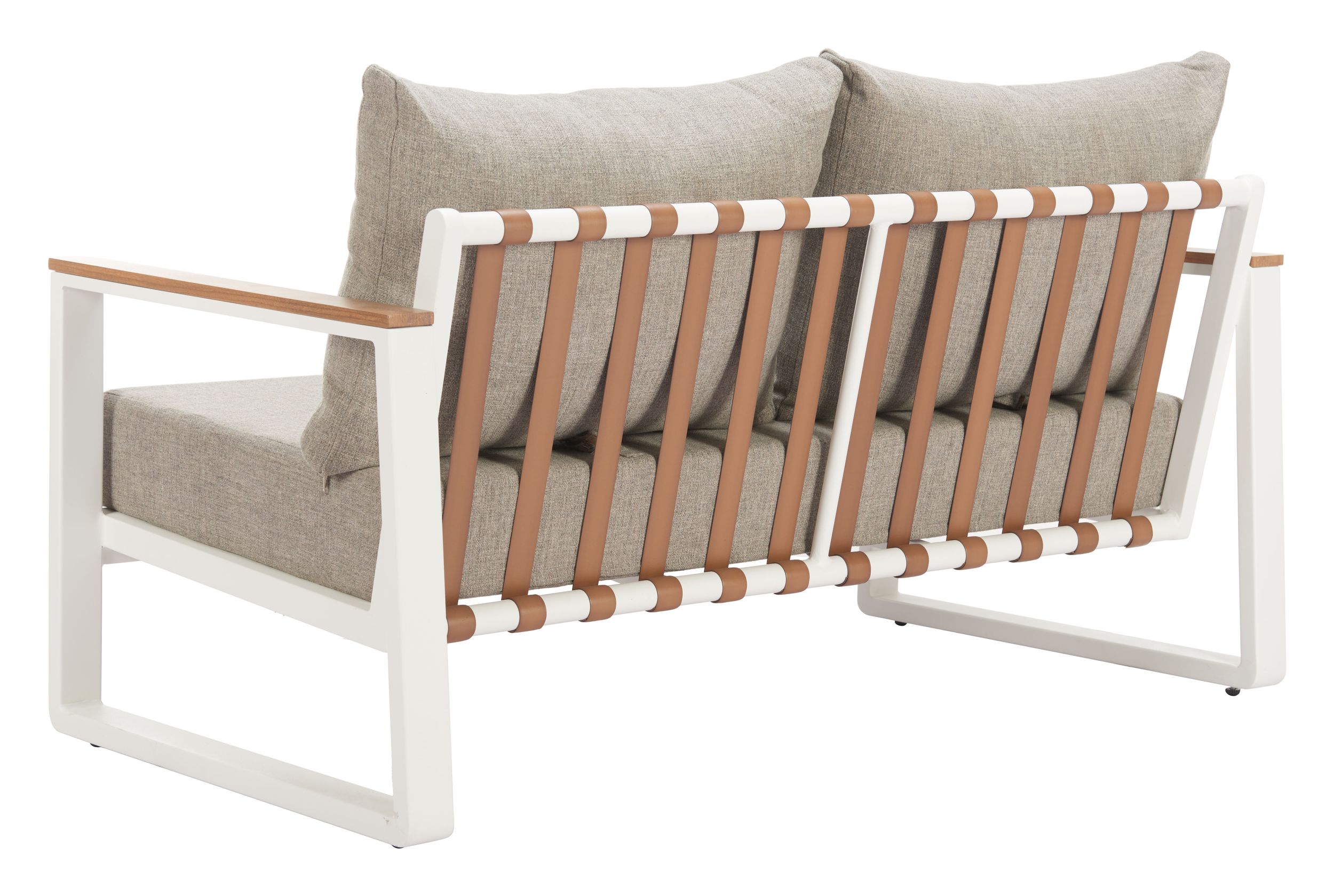 Double Garden Aluminum Sofa GardenVibe – Stylish