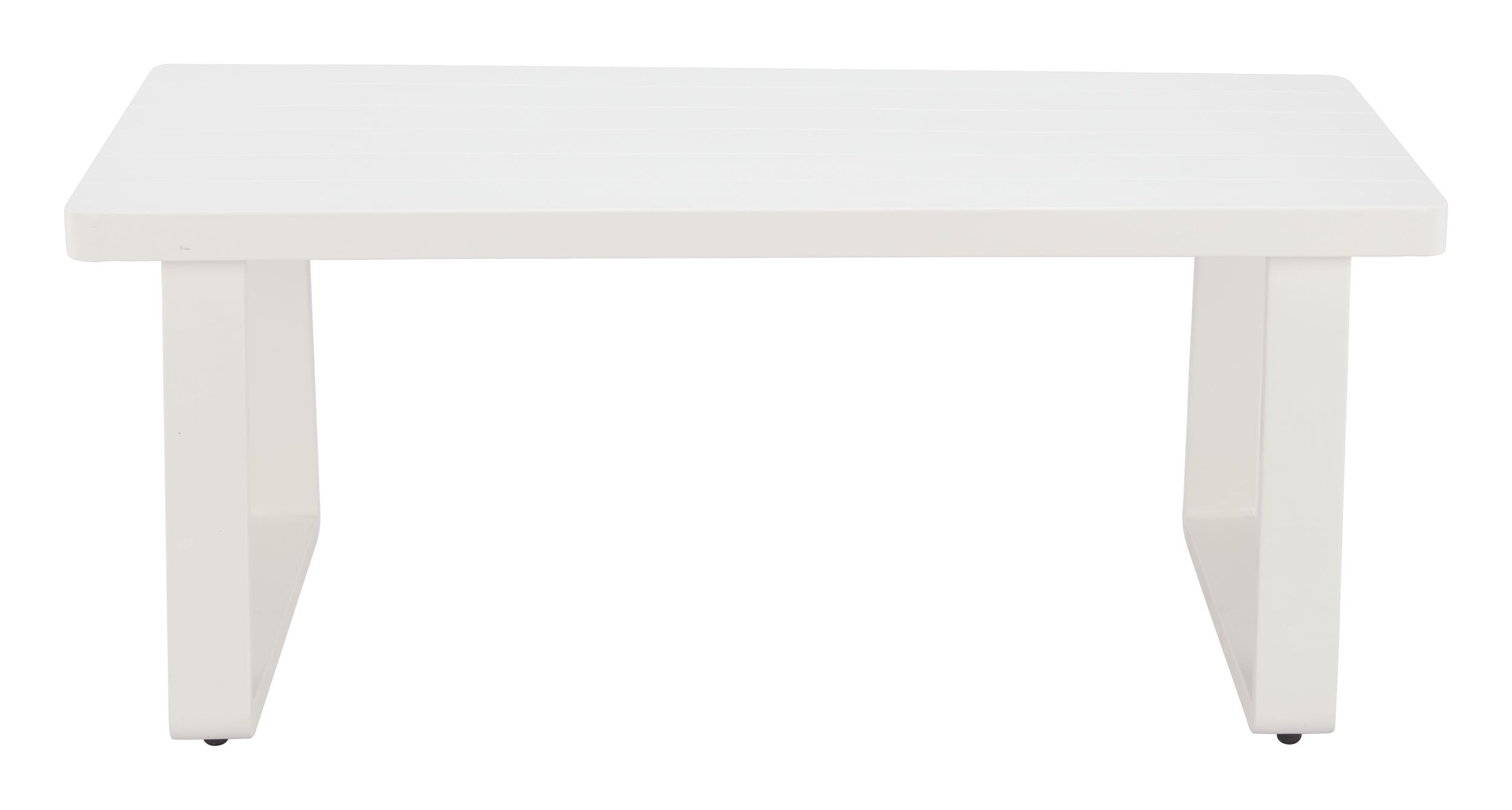 Welt Rectangular Aluminum Outdoor Coffee Table