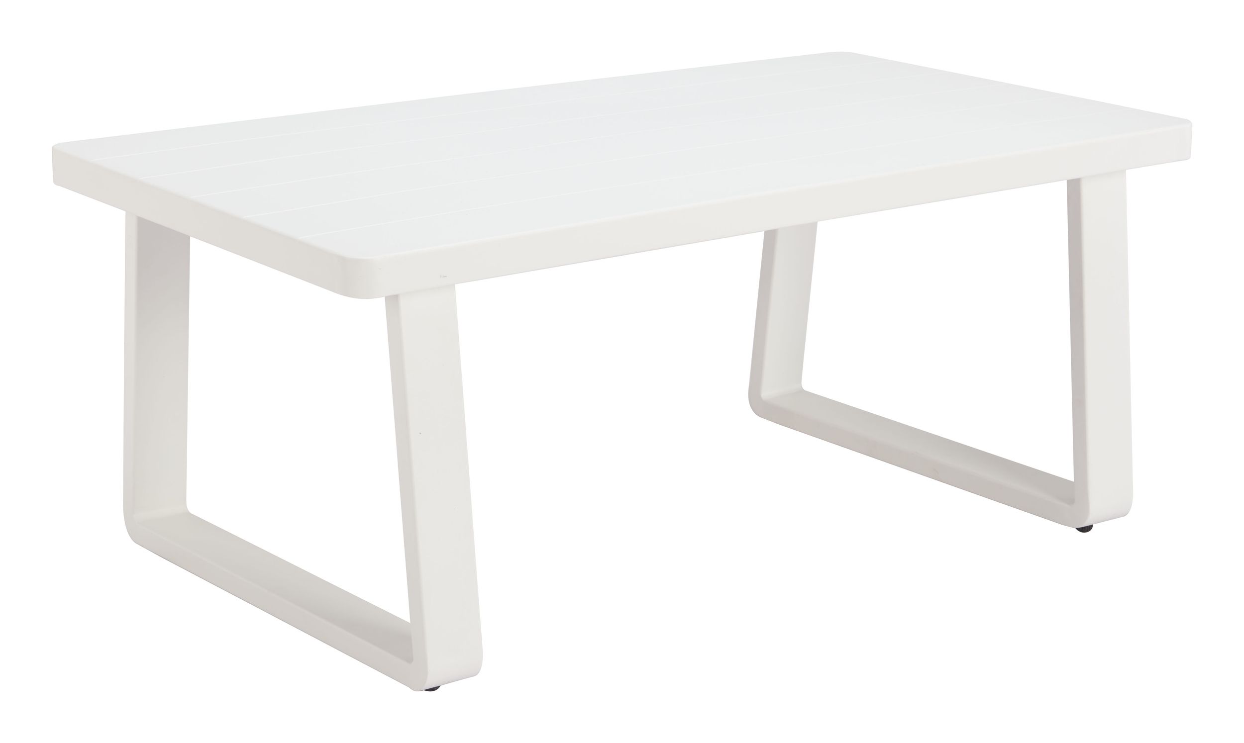 Welt Rectangular Aluminum Outdoor Coffee Table
