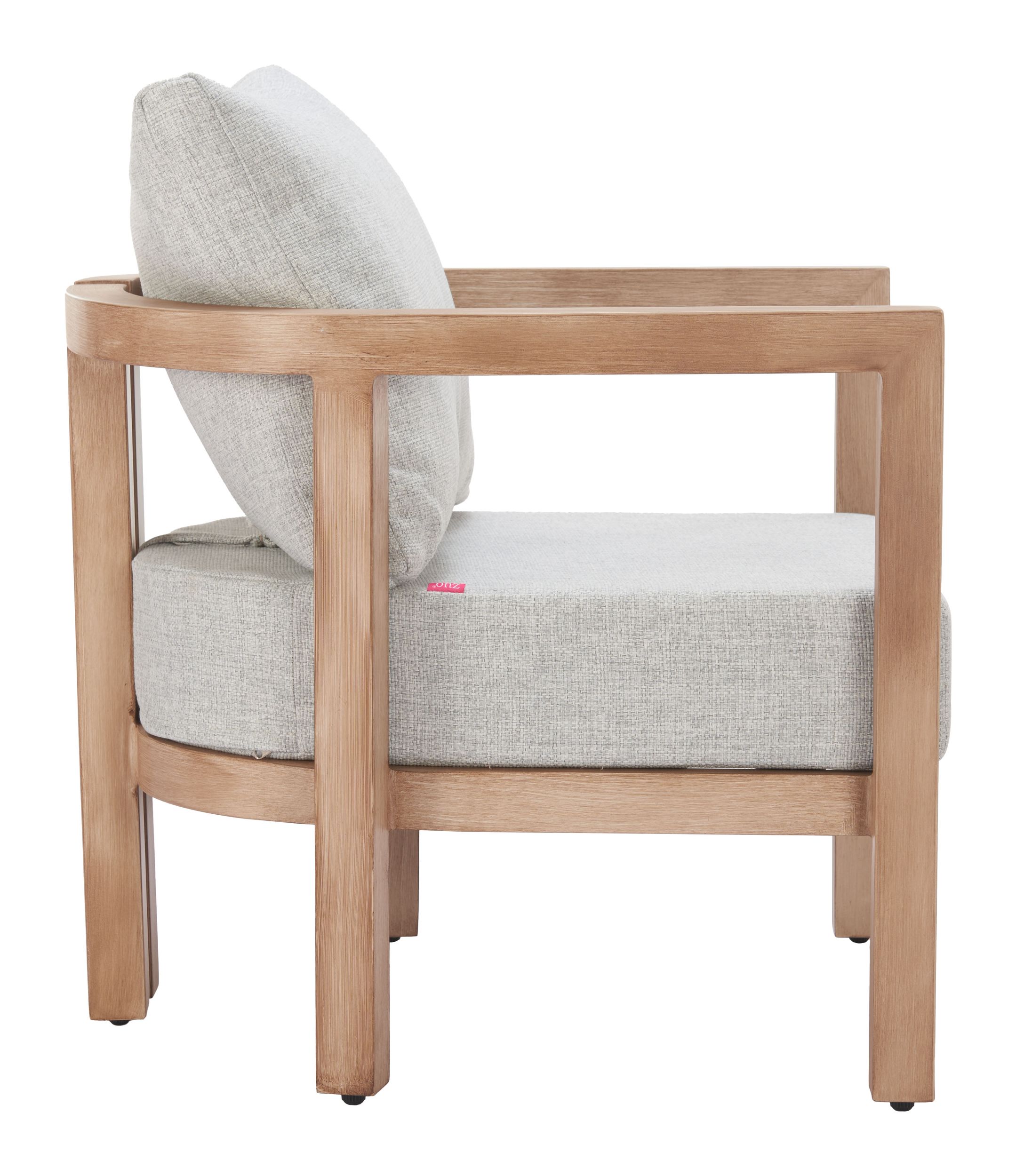 Leto Olefin/Aluminum Outdoor Armchair