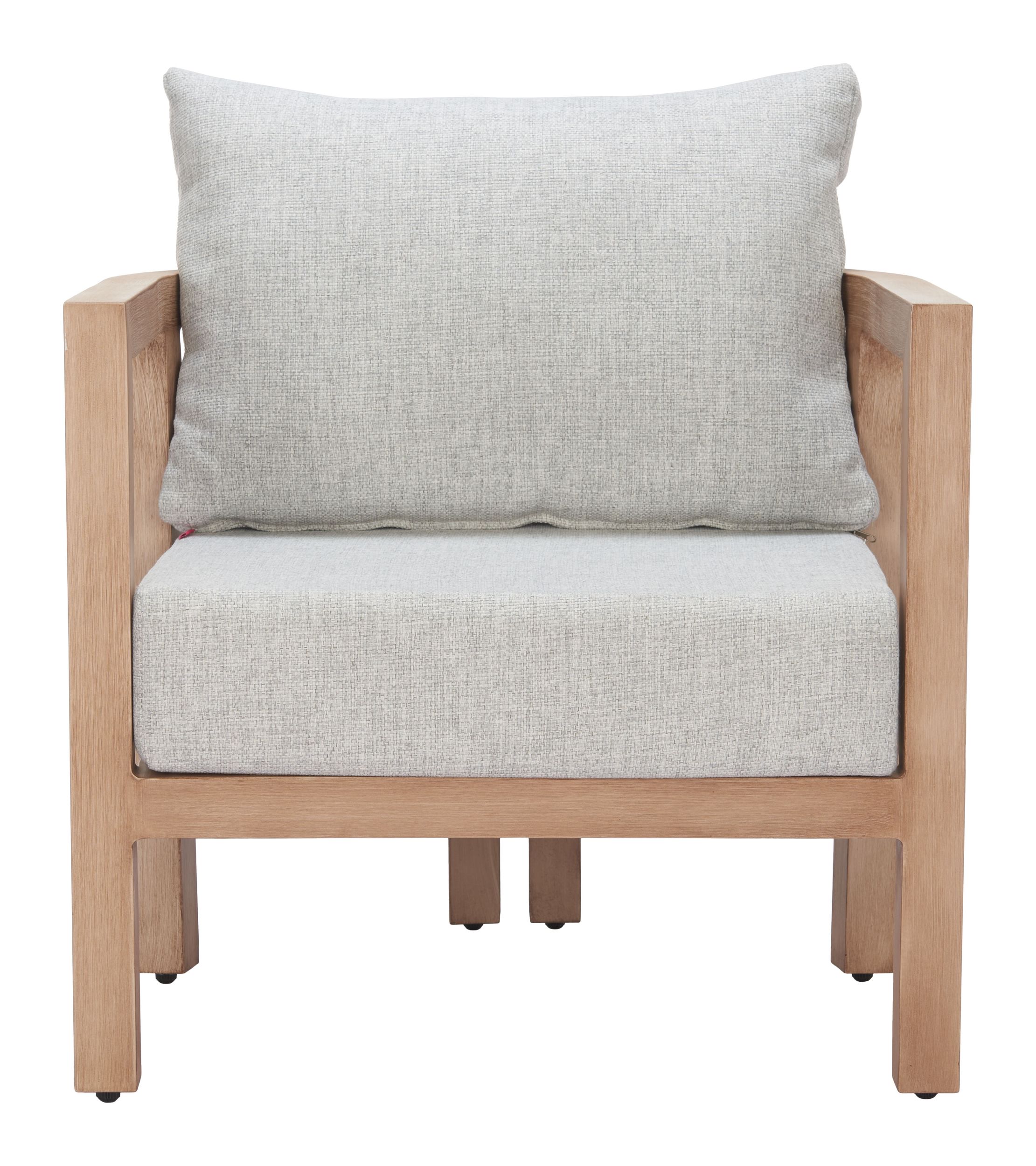 Leto Olefin/Aluminum Outdoor Armchair