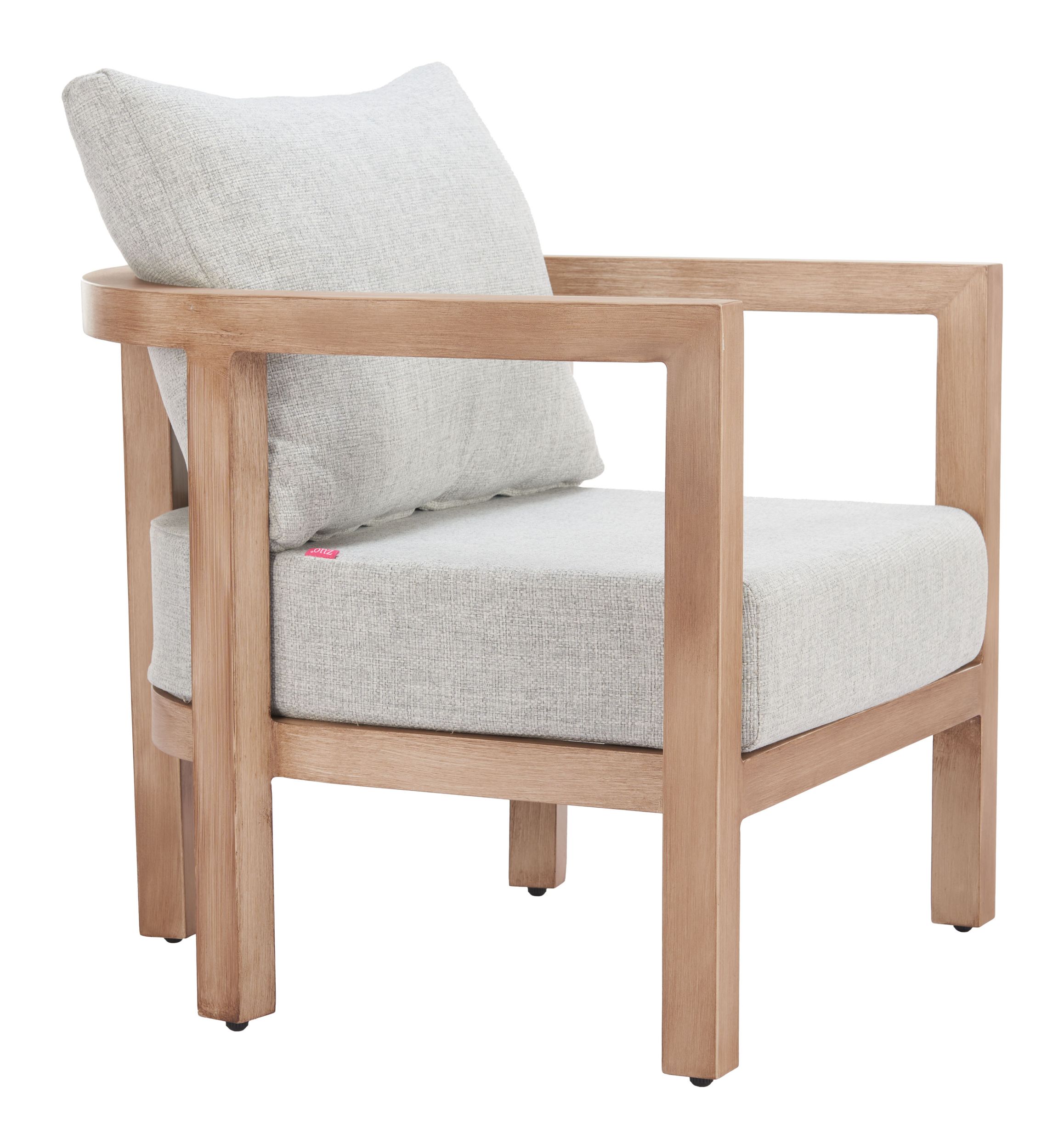 Leto Olefin/Aluminum Outdoor Armchair