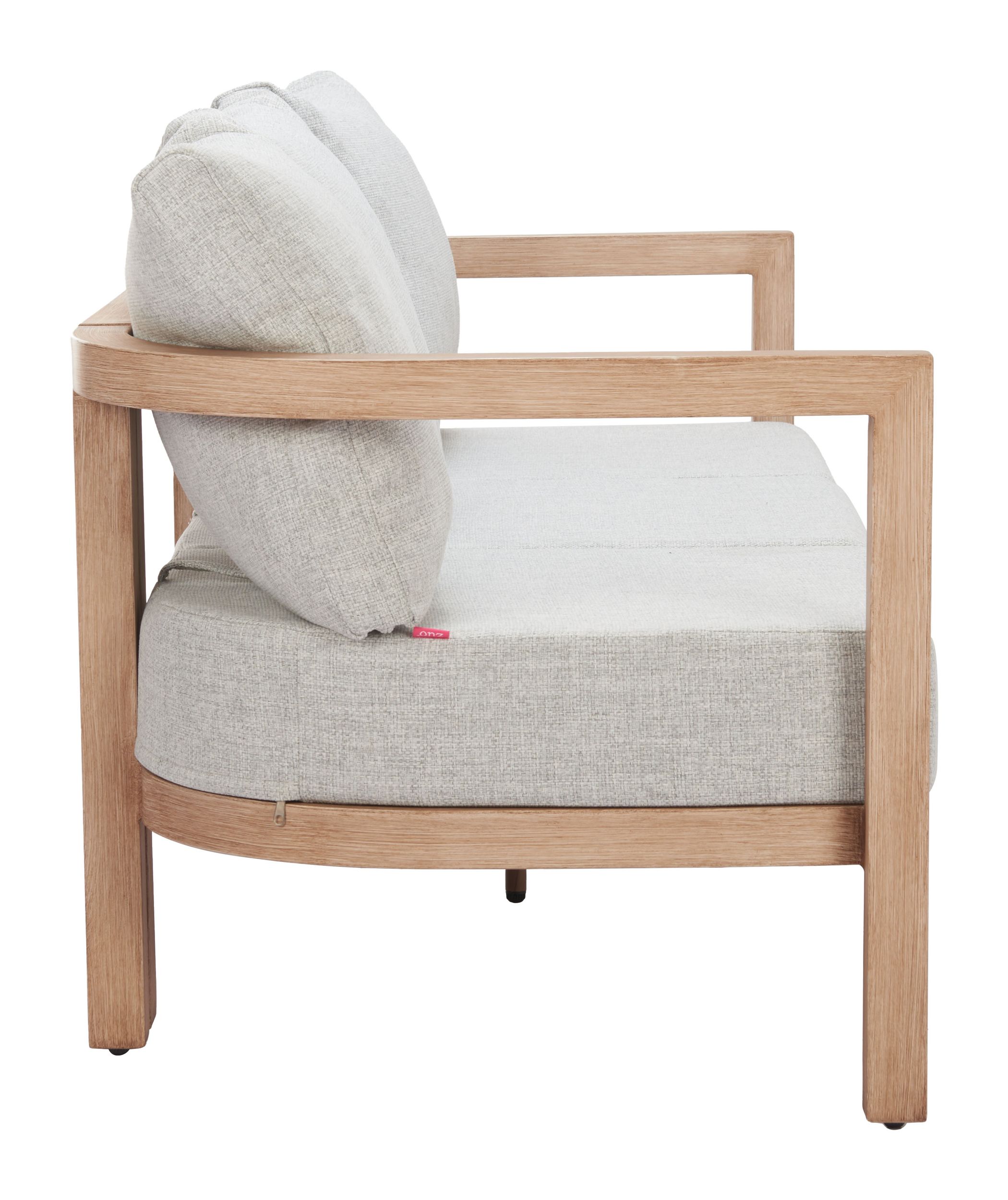Leto Olefin/Aluminum Outdoor Sofa