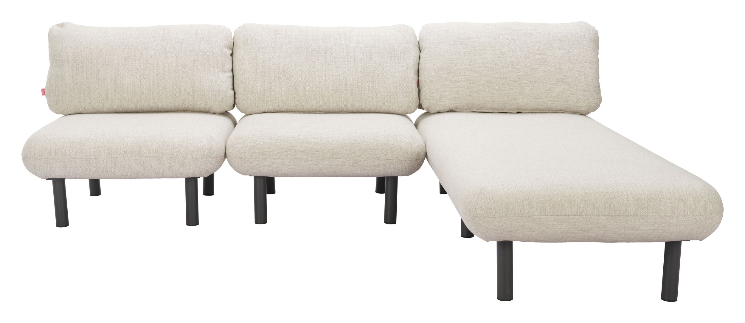 Aperto Olefin/Aluminum Outdoor Chaise