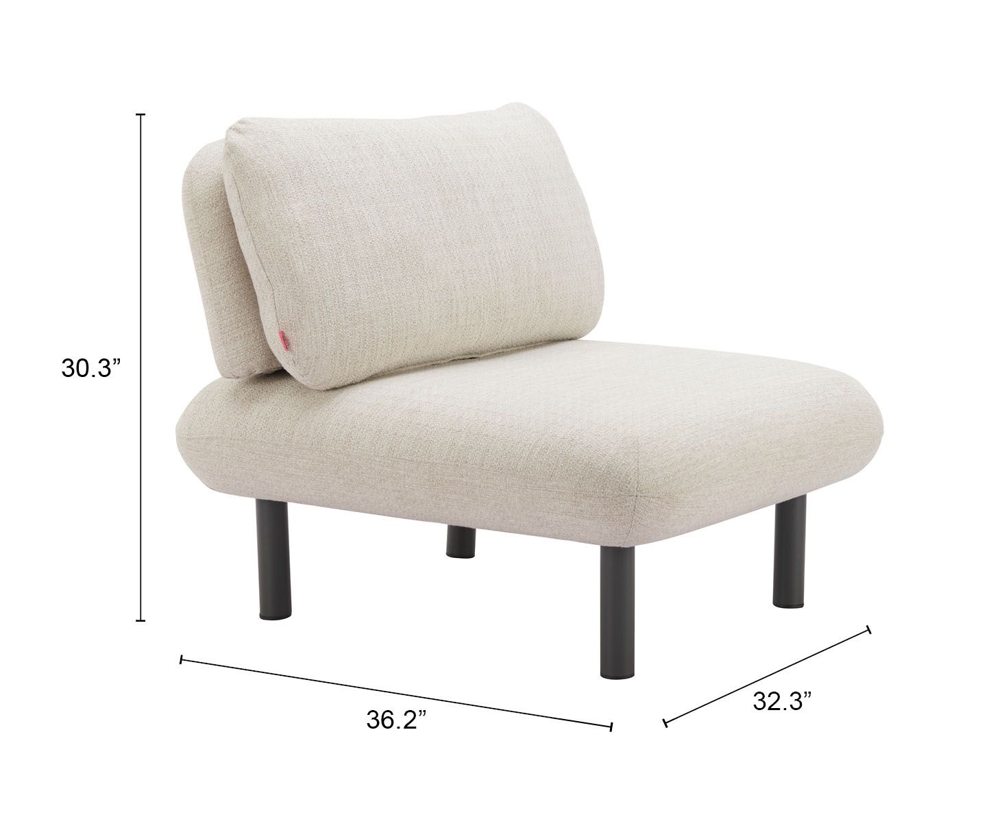 Aperto Olefin/Aluminum Outdoor Accent Chair
