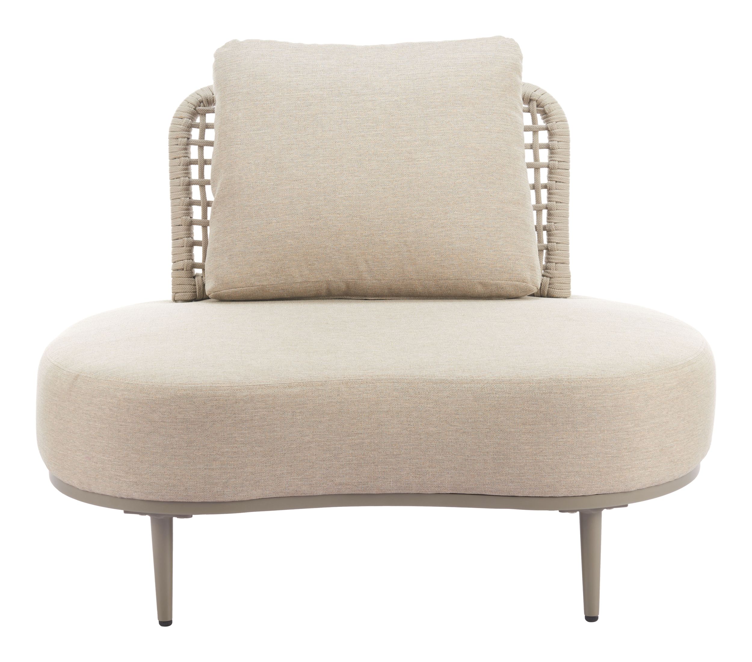 Ruhe Olefin/Aluminum Outdoor Accent Chair