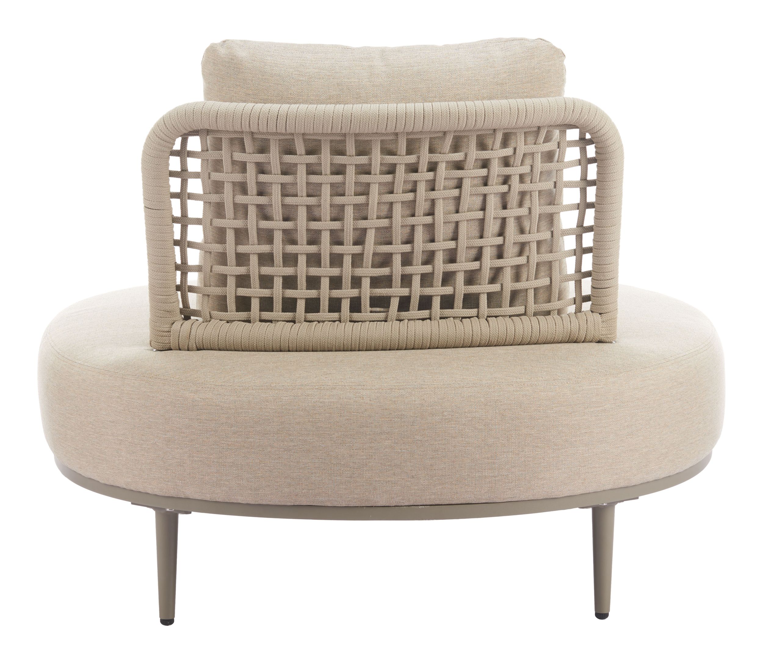 Ruhe Olefin/Aluminum Outdoor Accent Chair