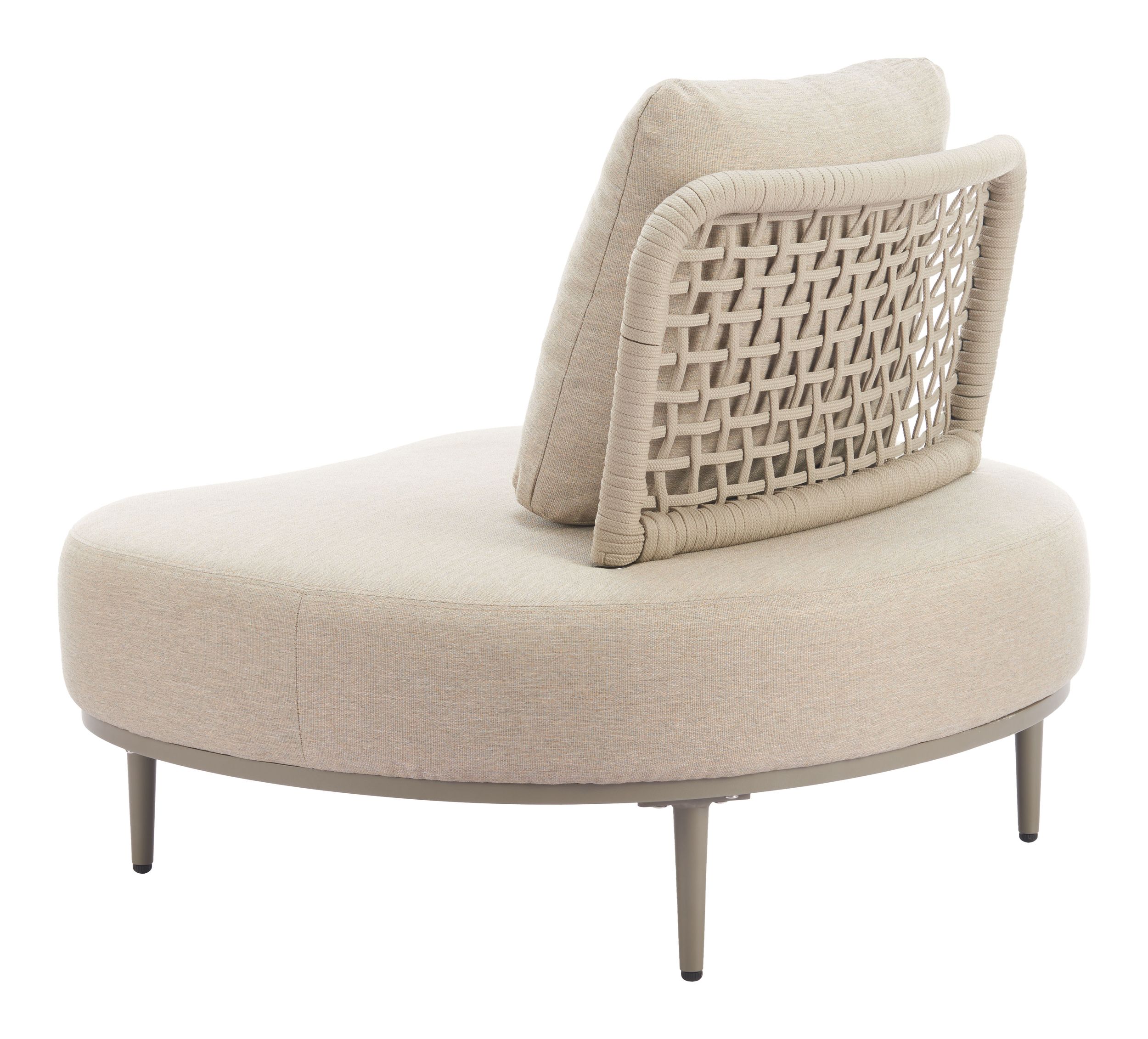 Ruhe Olefin/Aluminum Outdoor Accent Chair