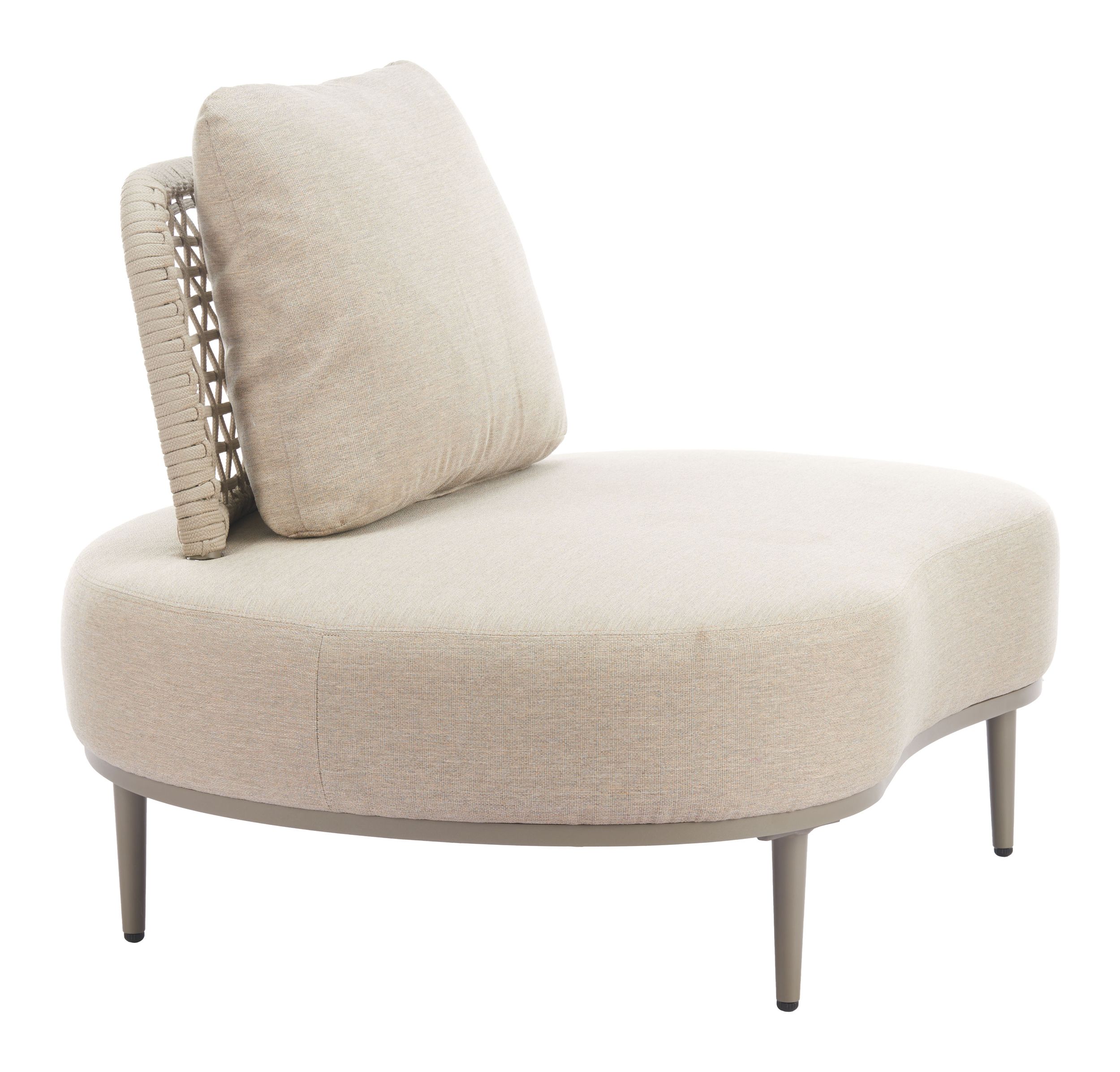Ruhe Olefin/Aluminum Outdoor Accent Chair