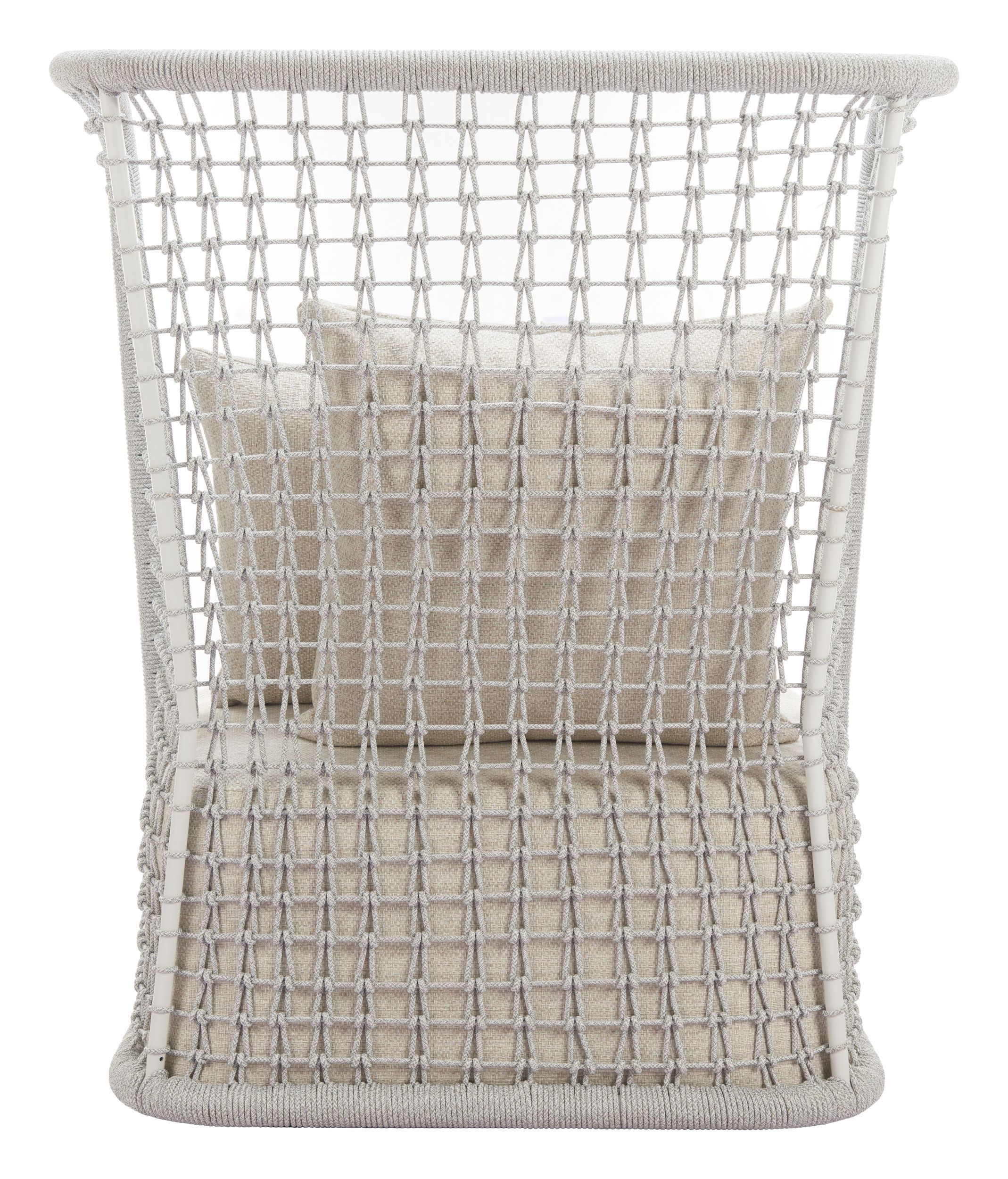 Hudu Olefin/Aluminum Accent Chair