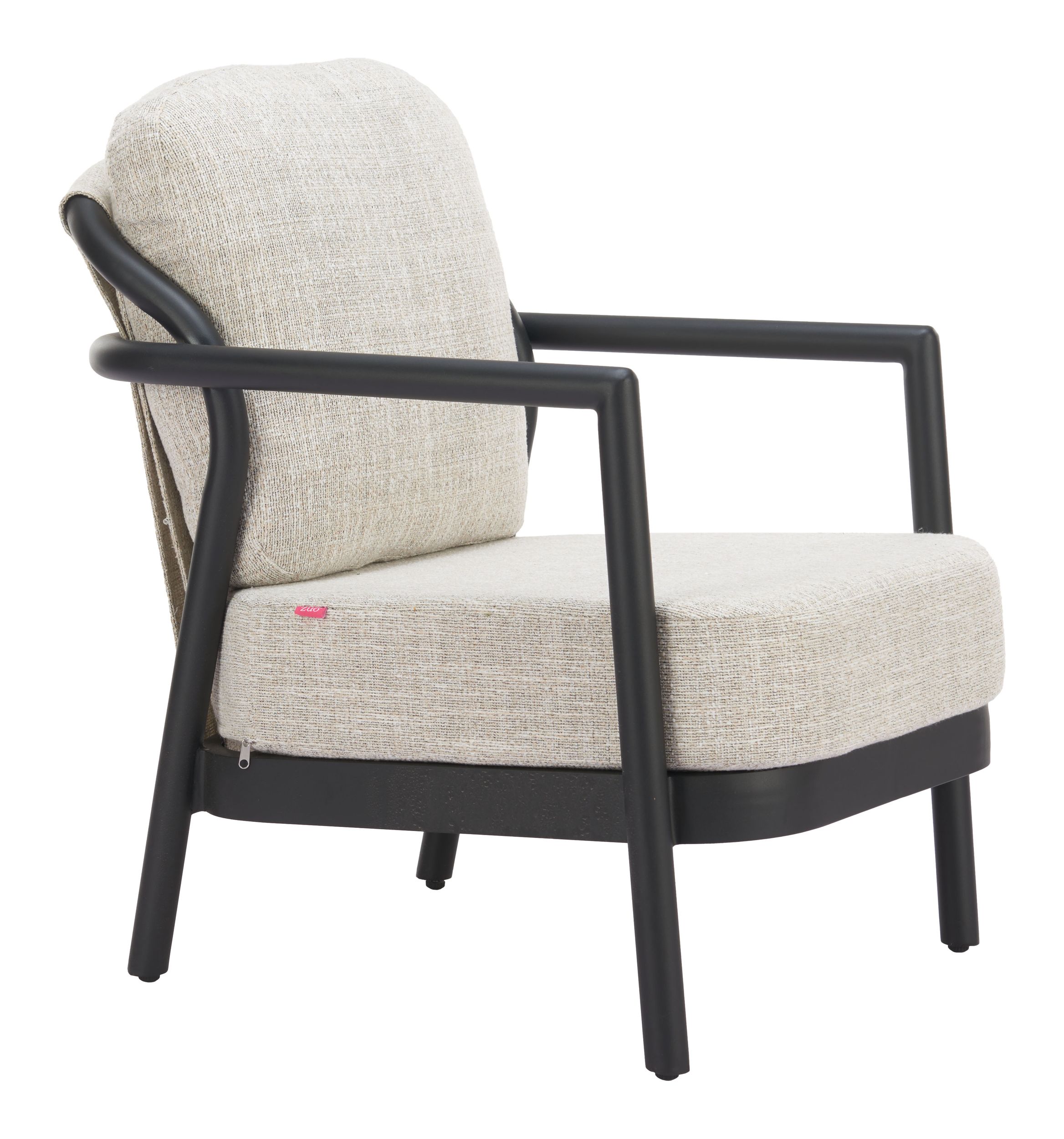 Rein Olefin/Aluminum Outdoor Accent Chair