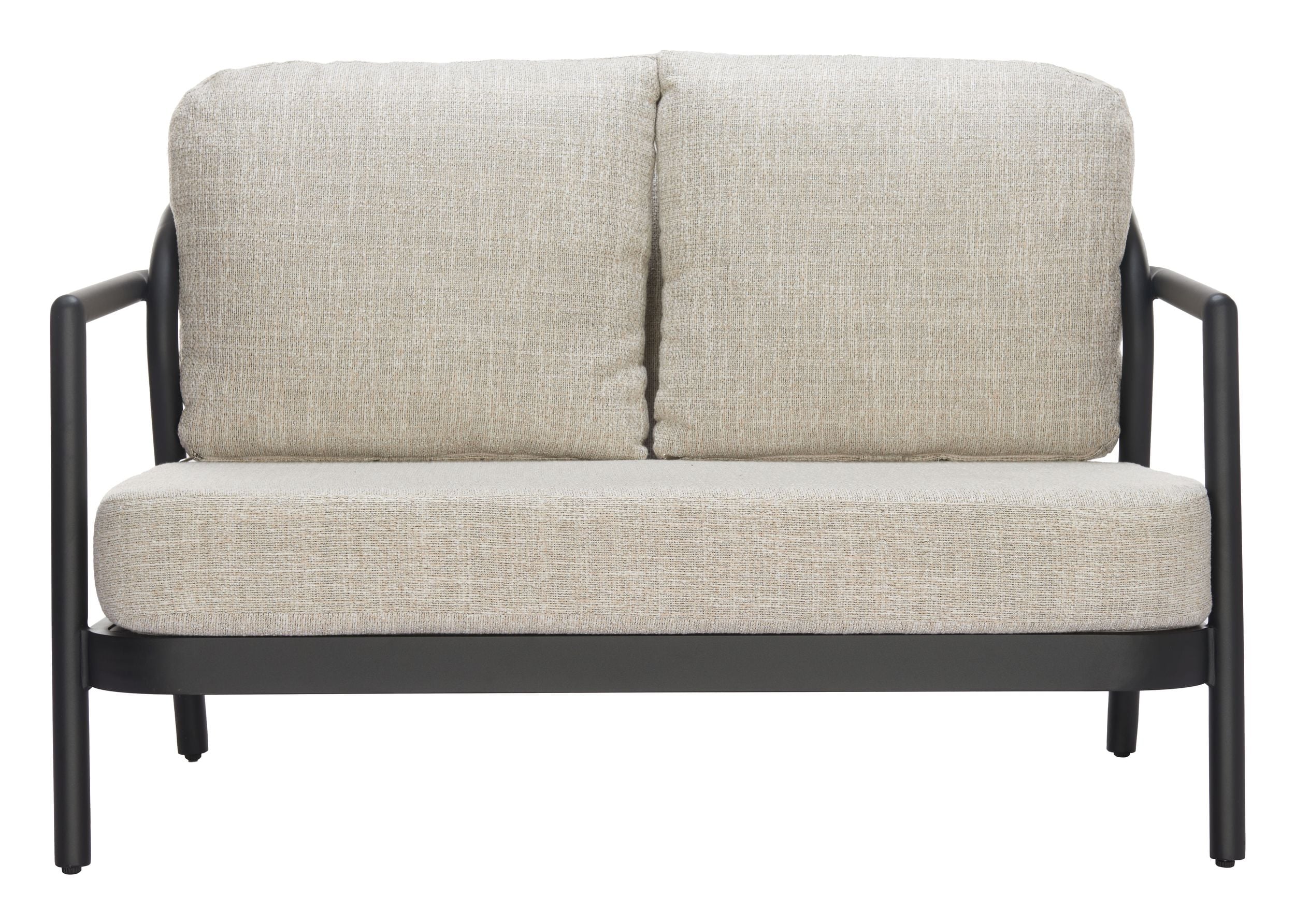 Rein Olefin/Aluminum Outdoor Loveseat