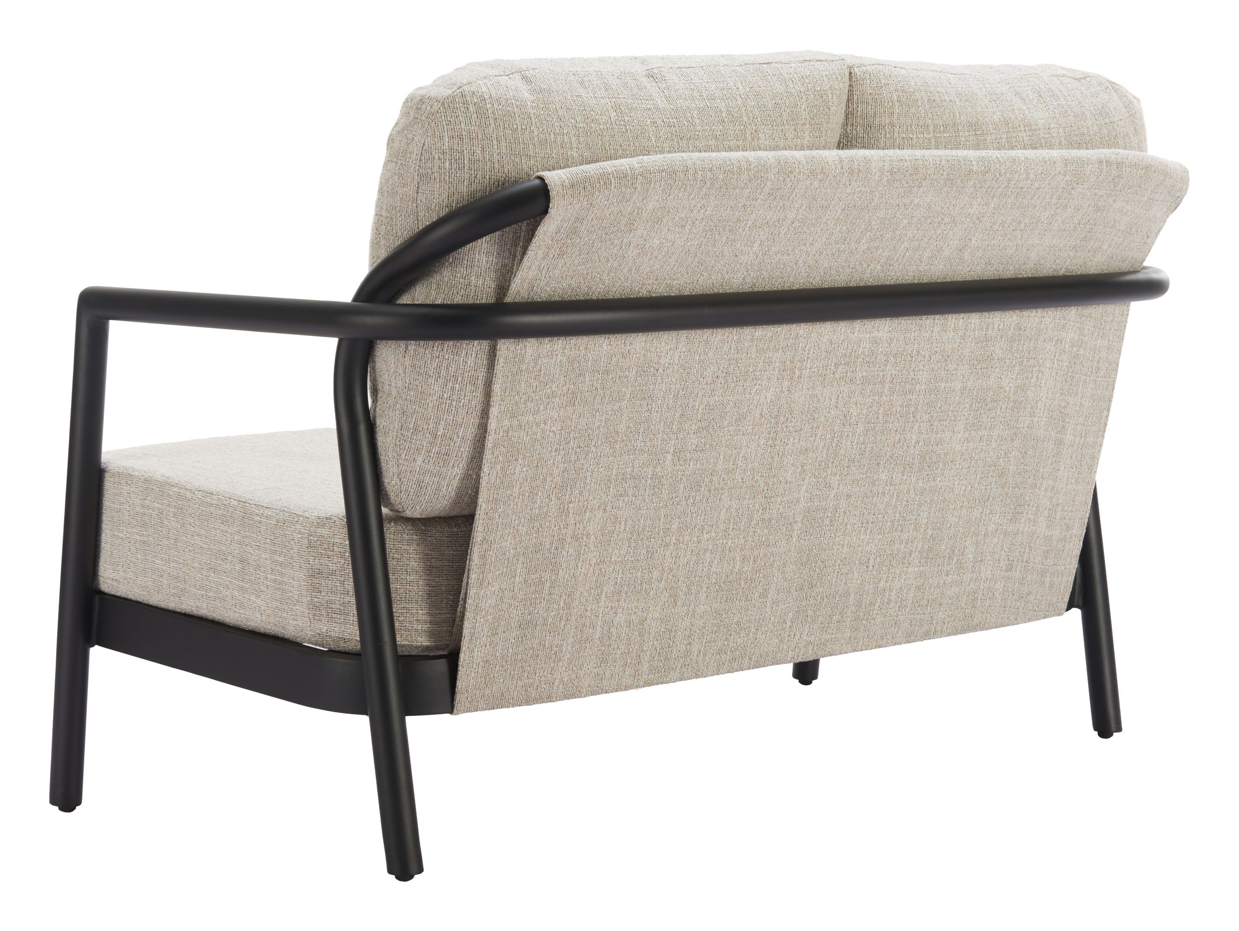 Rein Olefin/Aluminum Outdoor Loveseat
