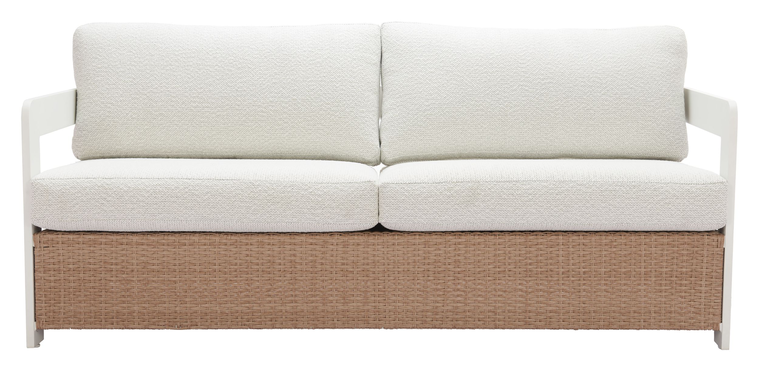 Gelo Olefin/Synthetic Rattan/Aluminum Sofa