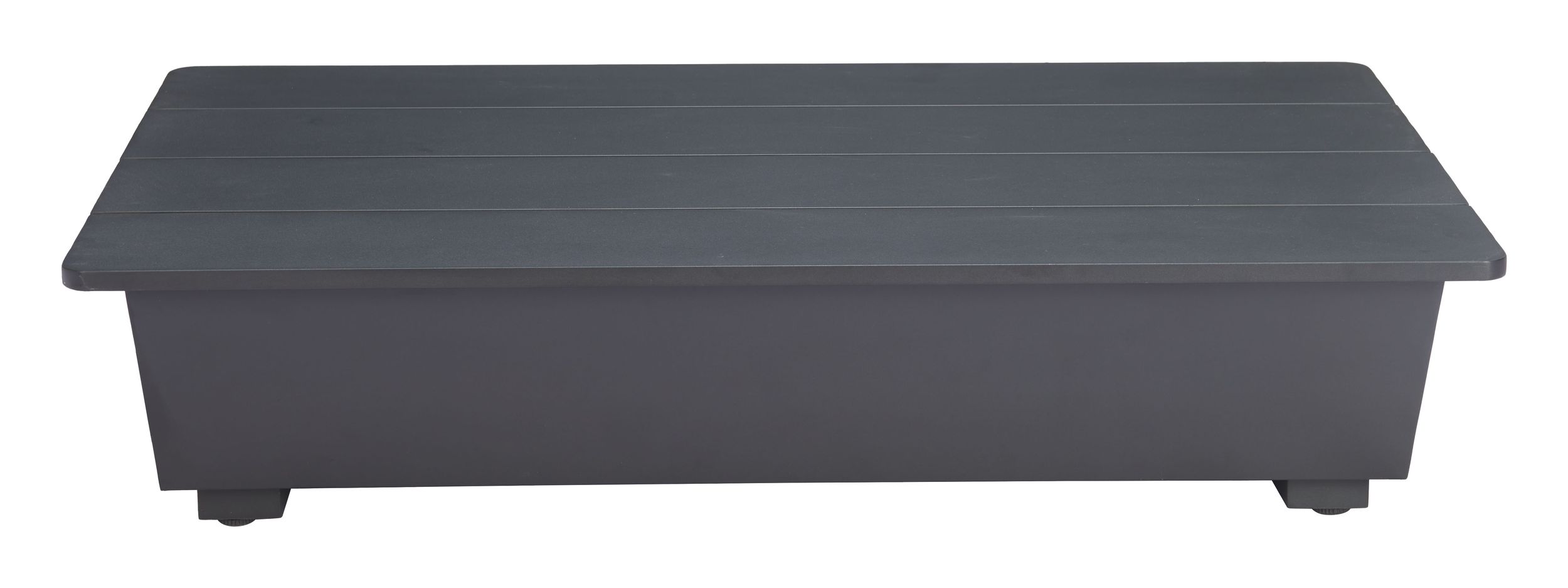 Tien Rectangular Aluminum Outdoor Coffee Table