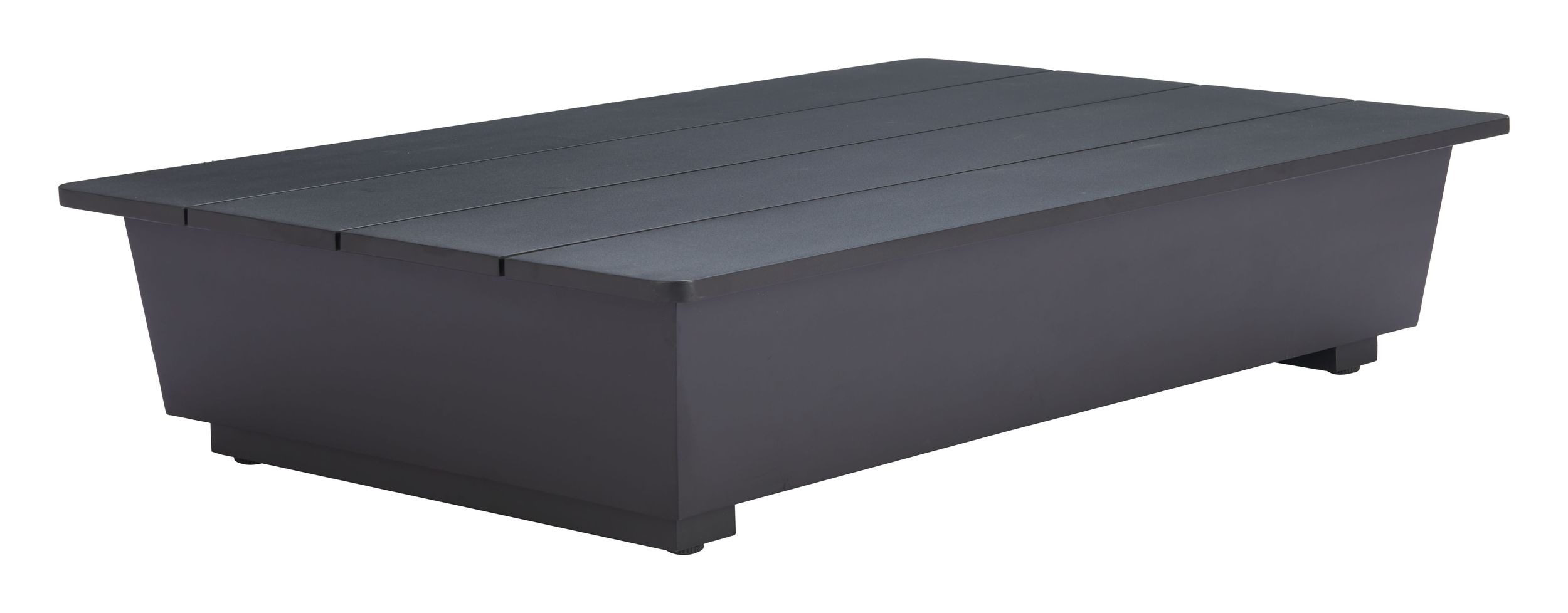 Tien Rectangular Aluminum Outdoor Coffee Table
