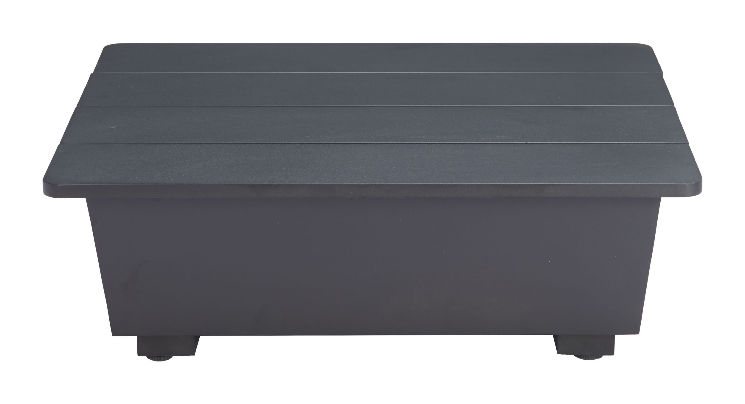 Tien Rectangular Aluminum Outdoor Side Table