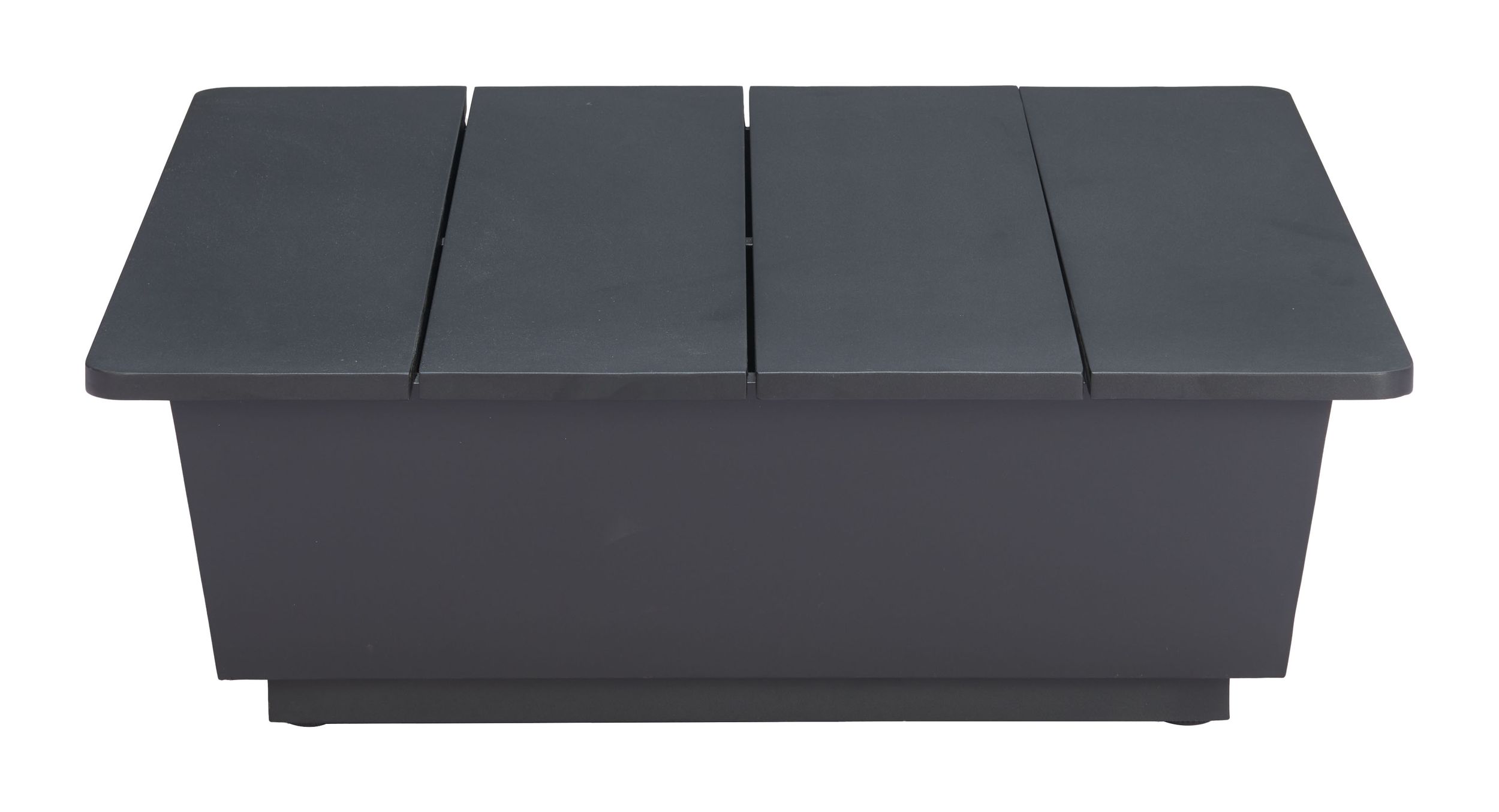 Tien Rectangular Aluminum Outdoor Side Table