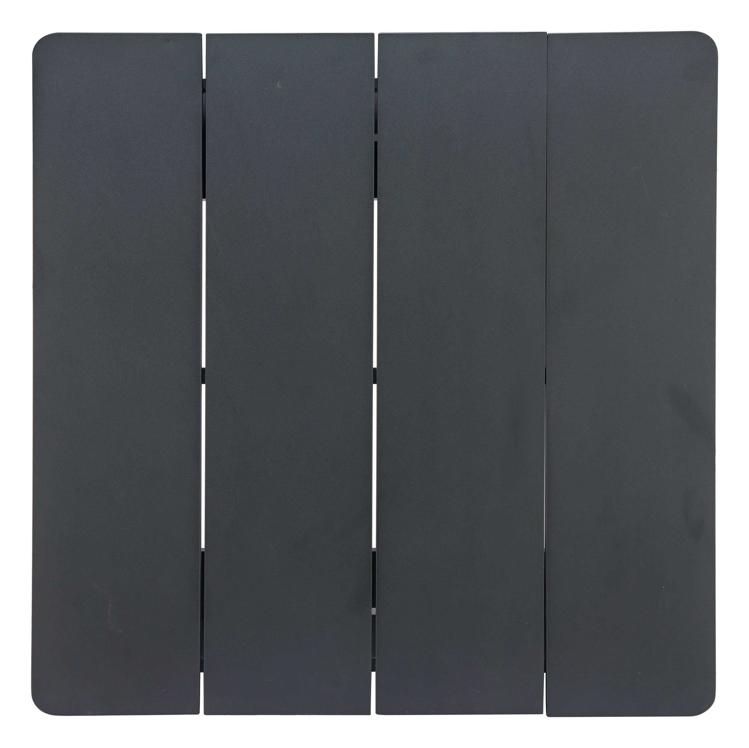 Tien Rectangular Aluminum Outdoor Side Table