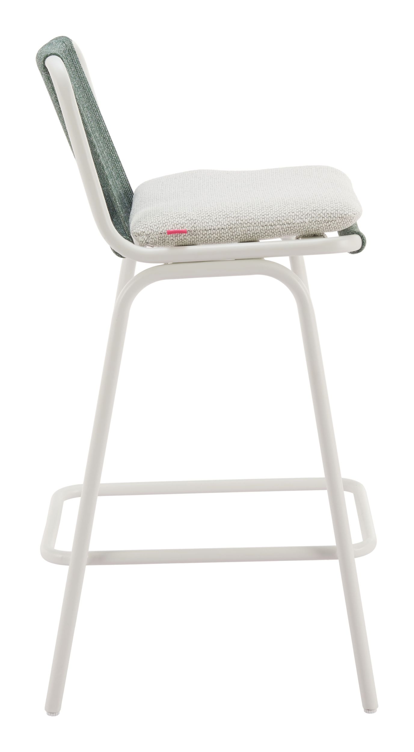 Luft Olefin/Aluminum Outdoor Barstool