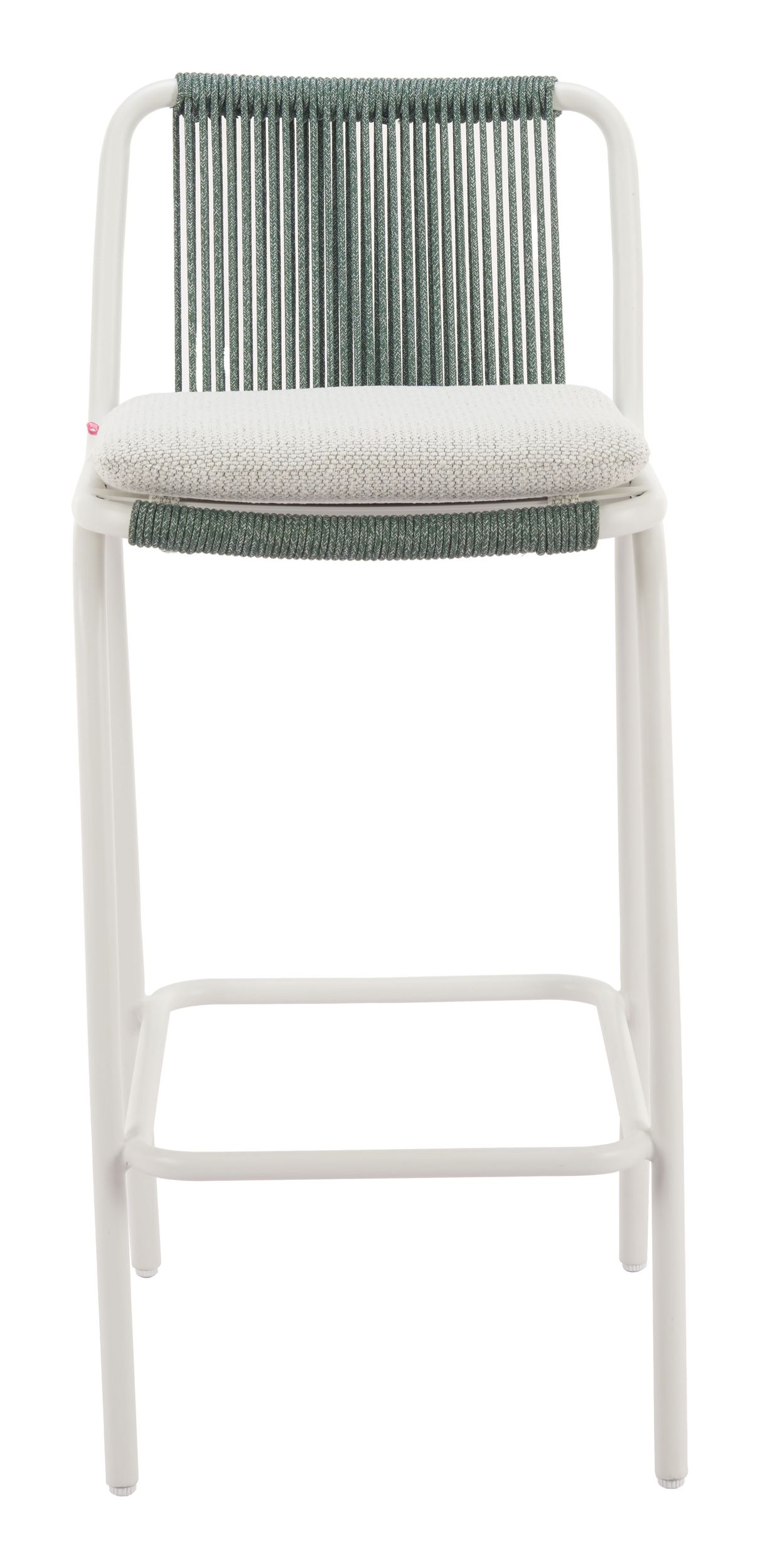 Luft Olefin/Aluminum Outdoor Barstool