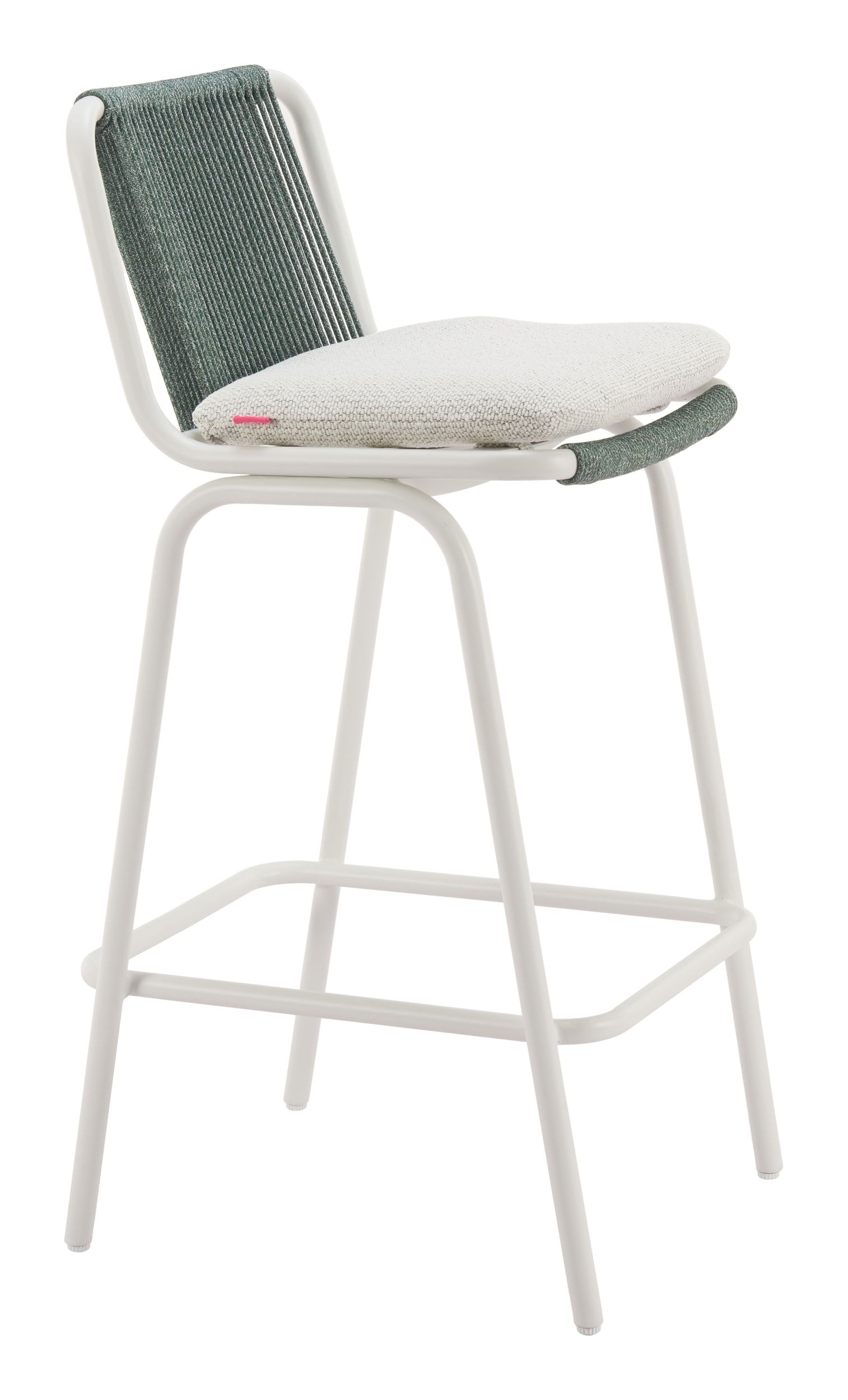 Luft Olefin/Aluminum Outdoor Barstool