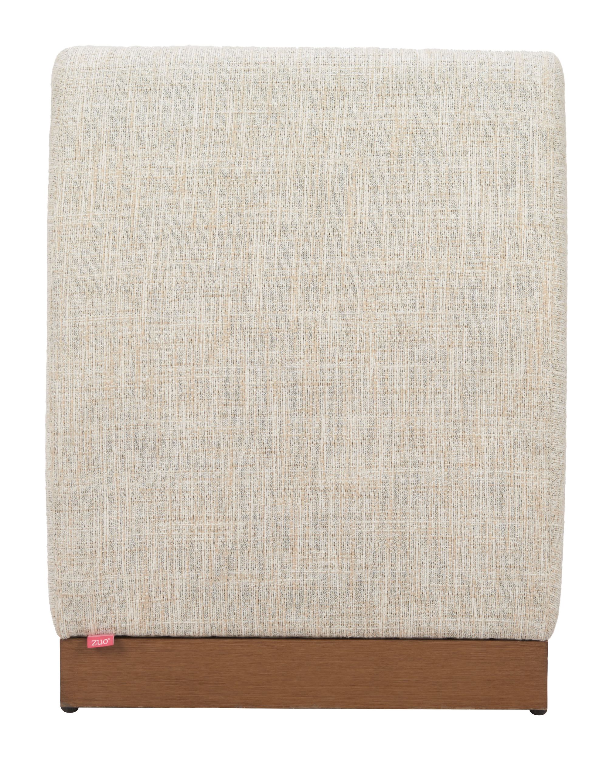 Christy Polyester Modular Armless Chair