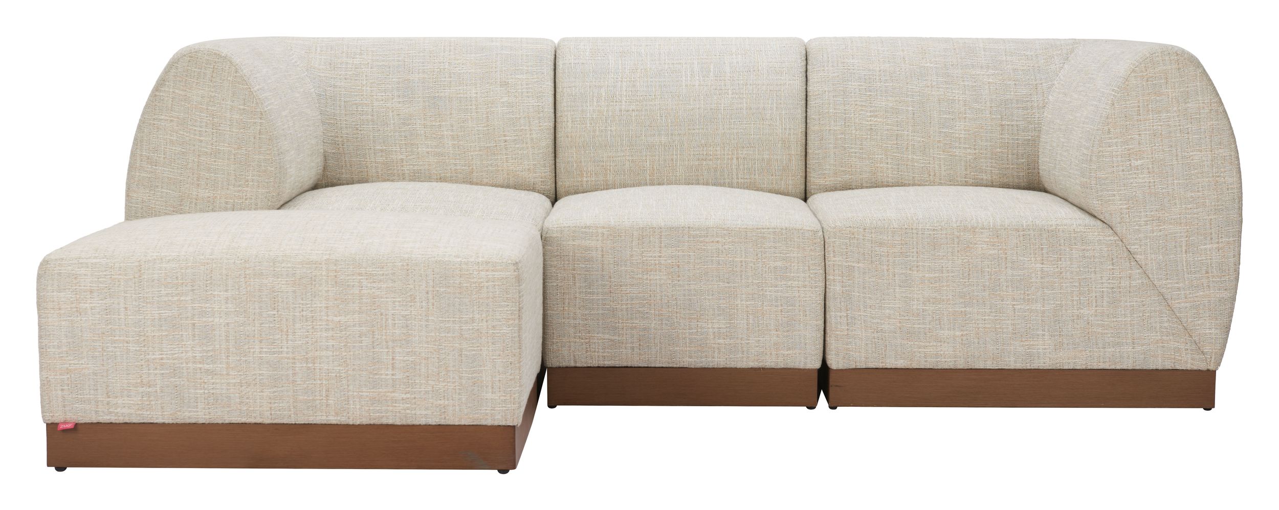 Christy Polyester Modular Armless Chair