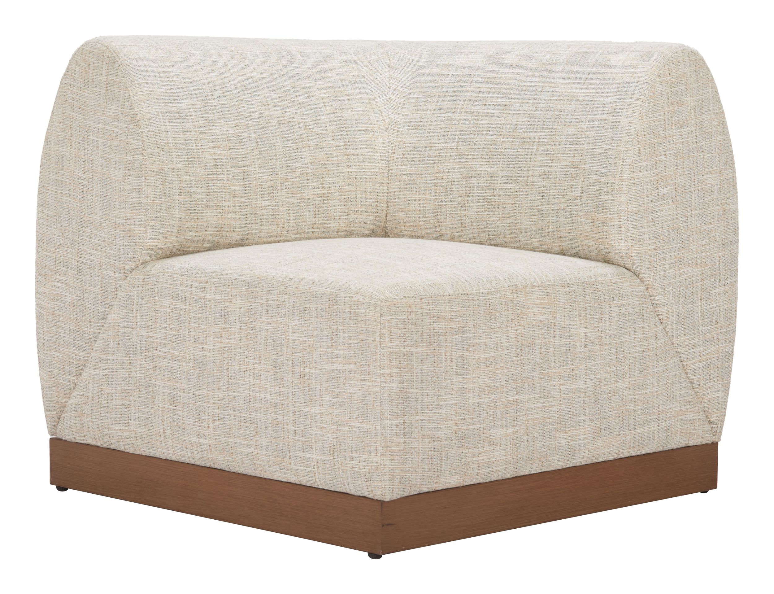 Christy Polyester Modular Corner Chair