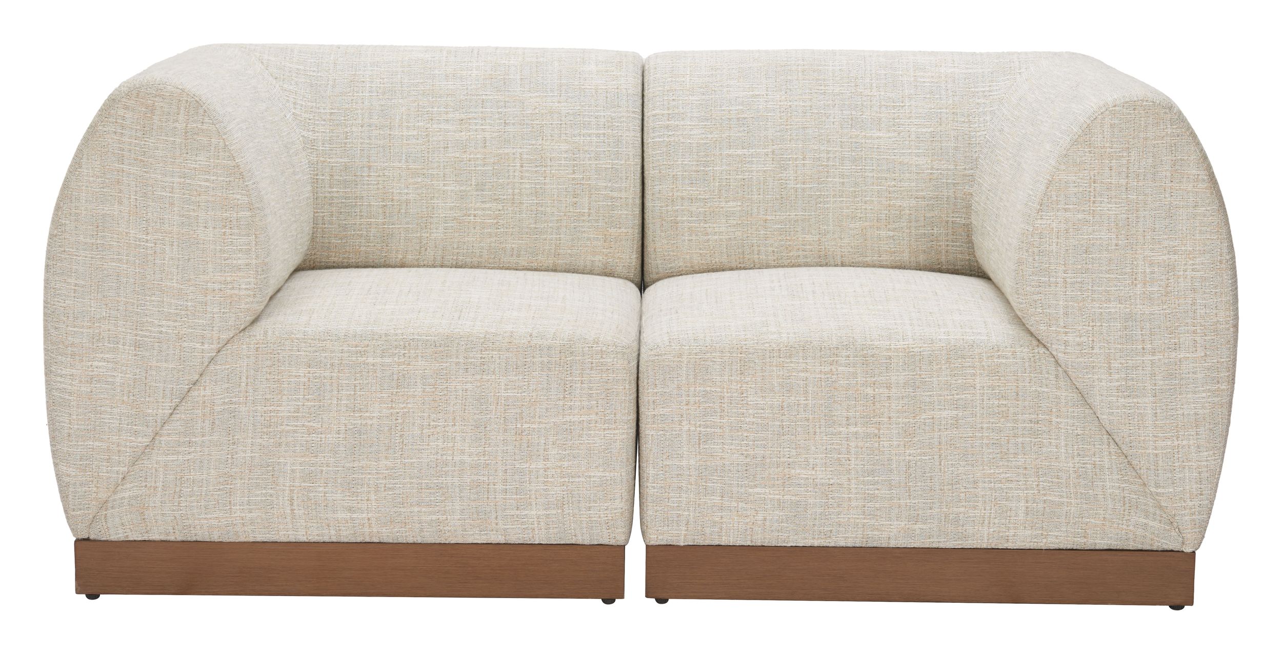 Christy Polyester Modular Corner Chair