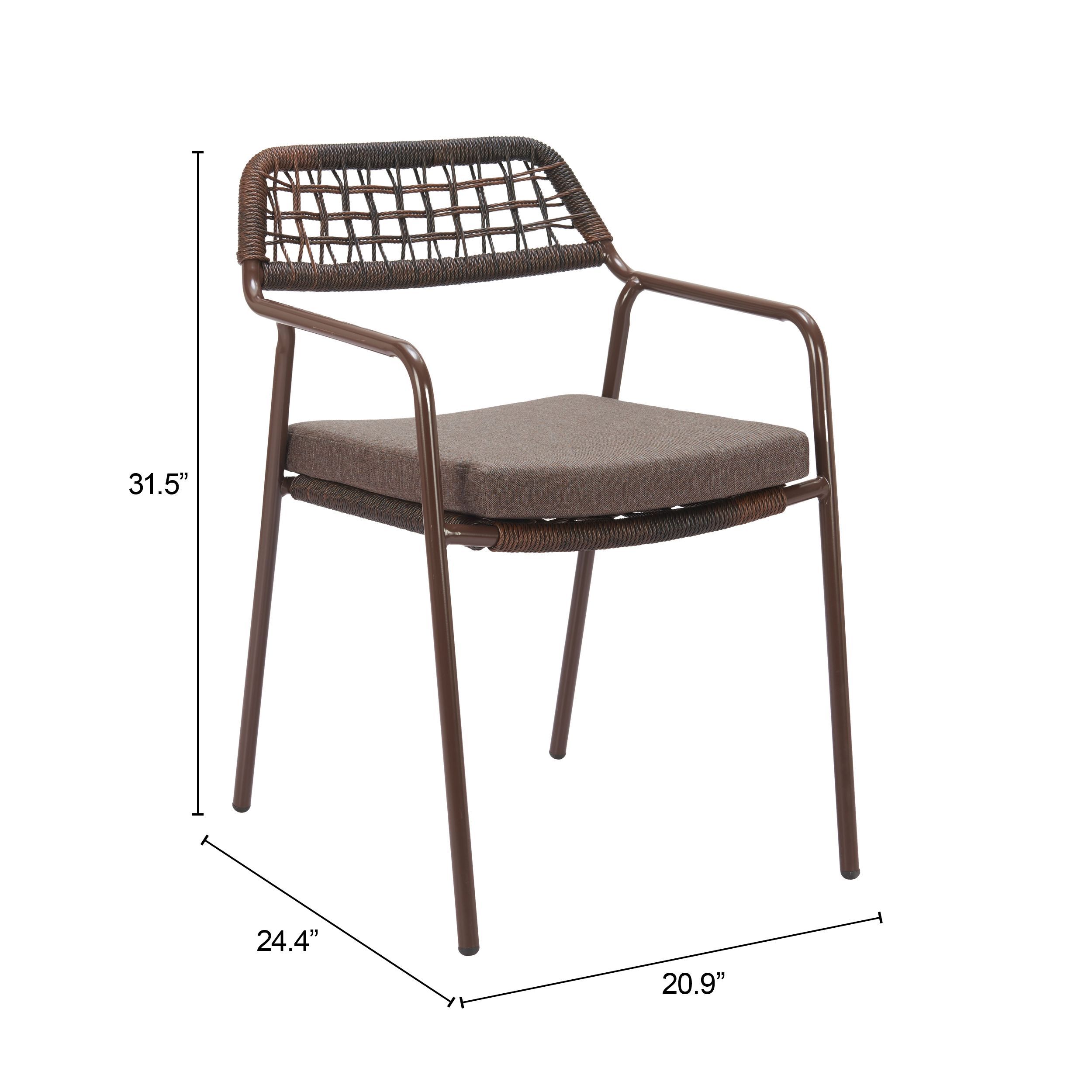 Rio Olefin/Aluminum Outdoor Dining Chair