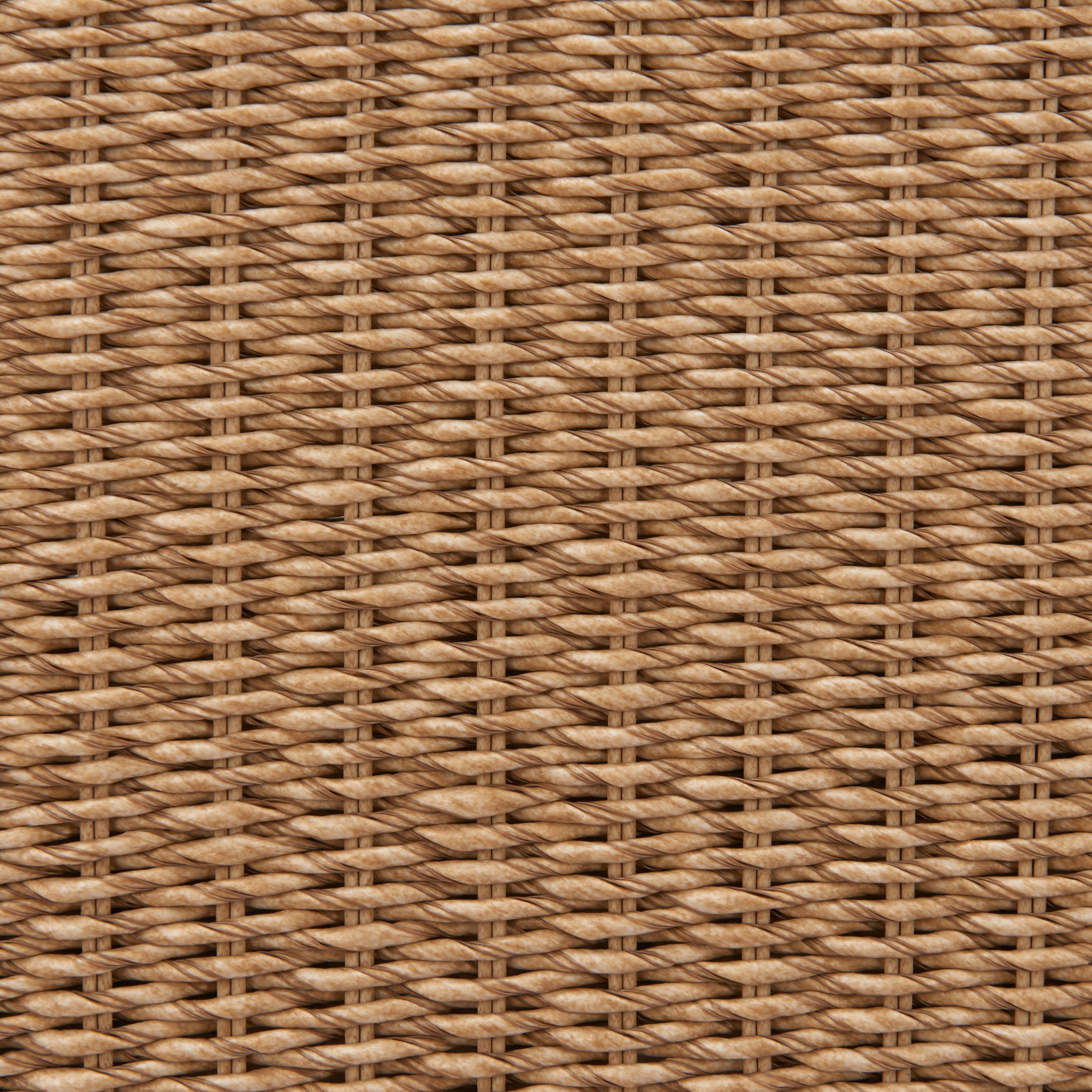 Solara Olefin/Synthetic Rattan Weave Outdoor Swivel Chair