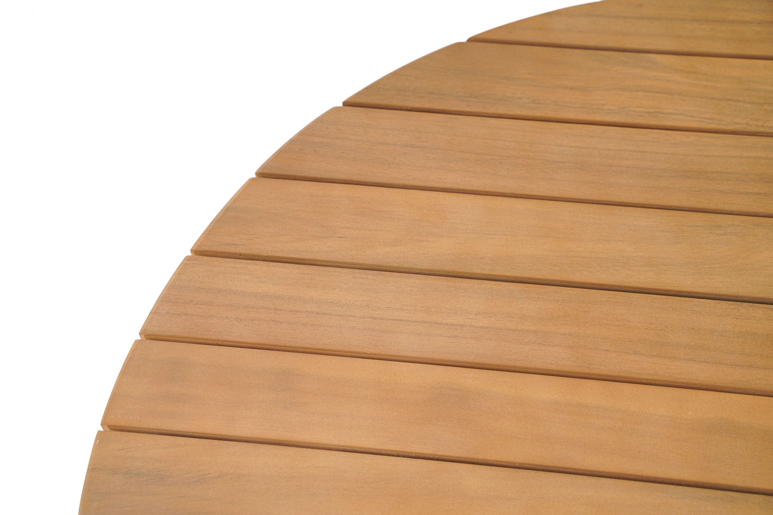 Zahara Round Wood Outdoor Coffee Table