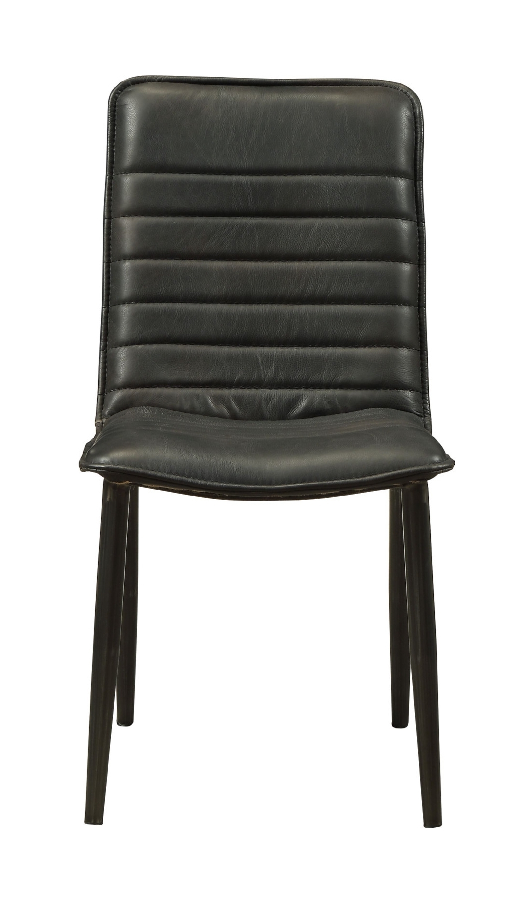 Hosmer Top Grain Leather Dining Chair