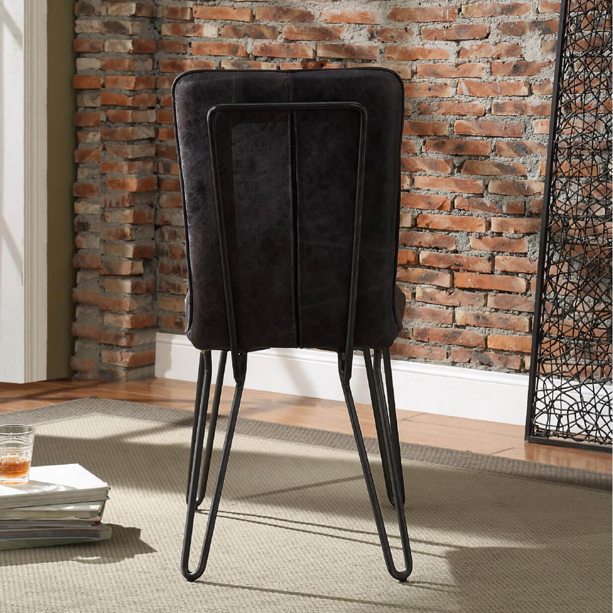 Orchards Top Grain Leather Dining Chair