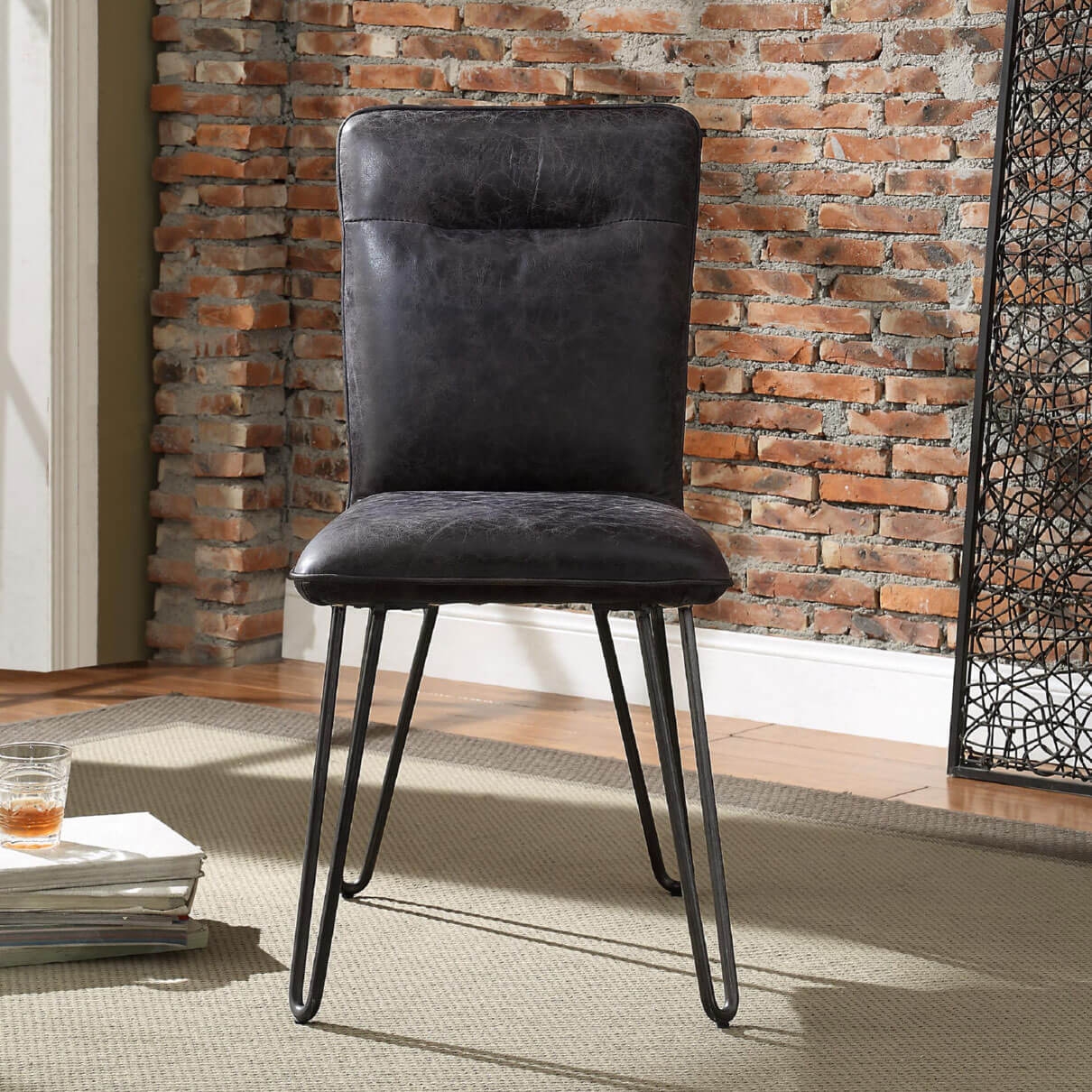 Orchards Top Grain Leather Dining Chair