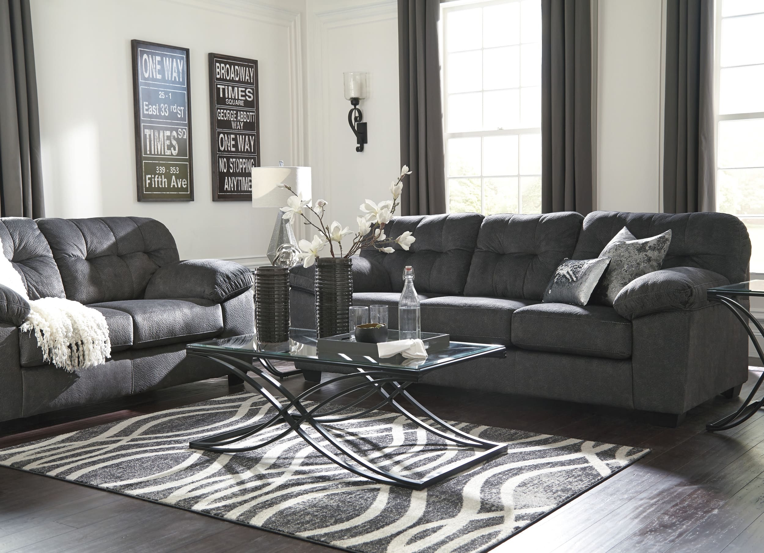 Accrington Polyester Sofa