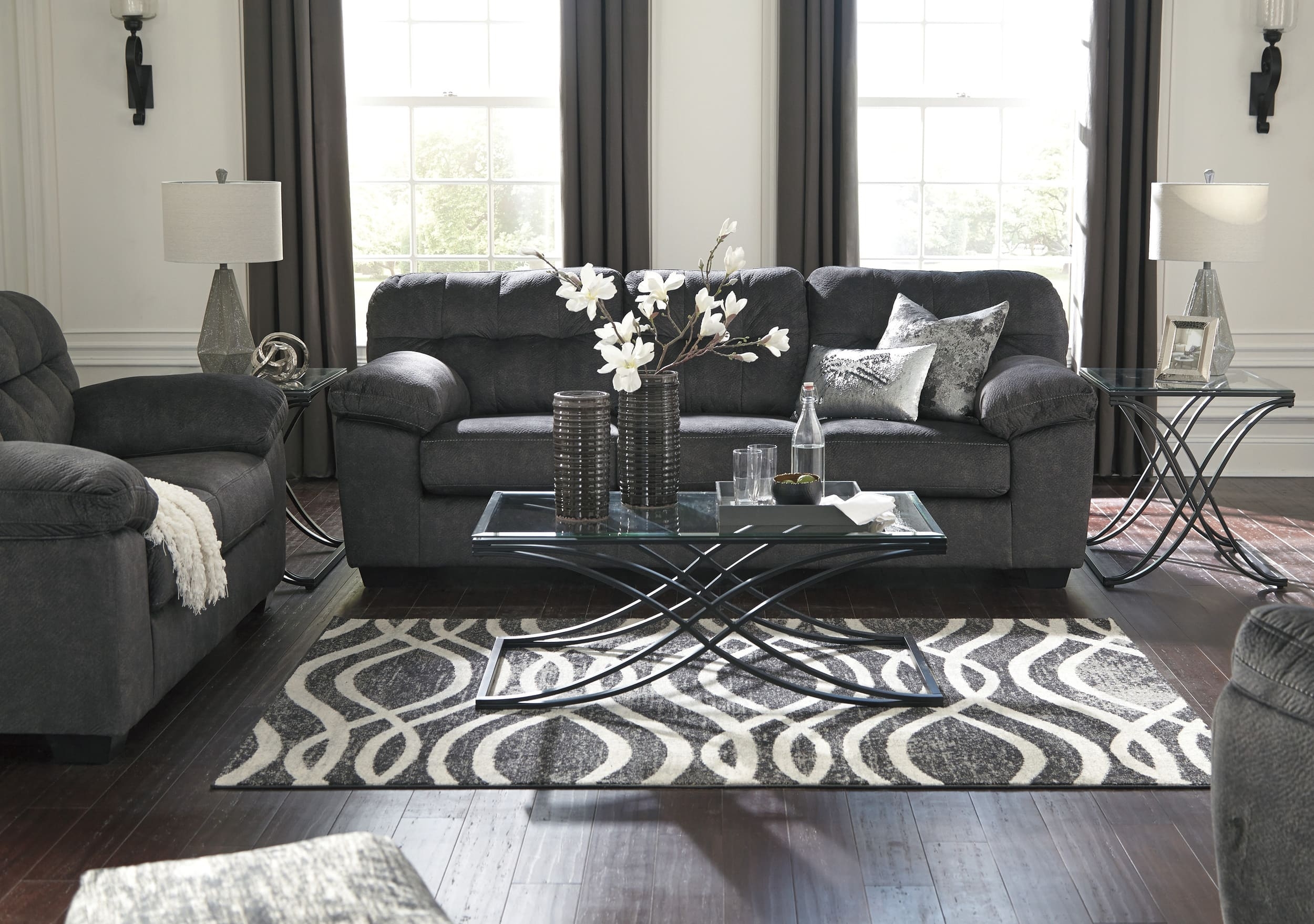 Accrington Polyester Sofa