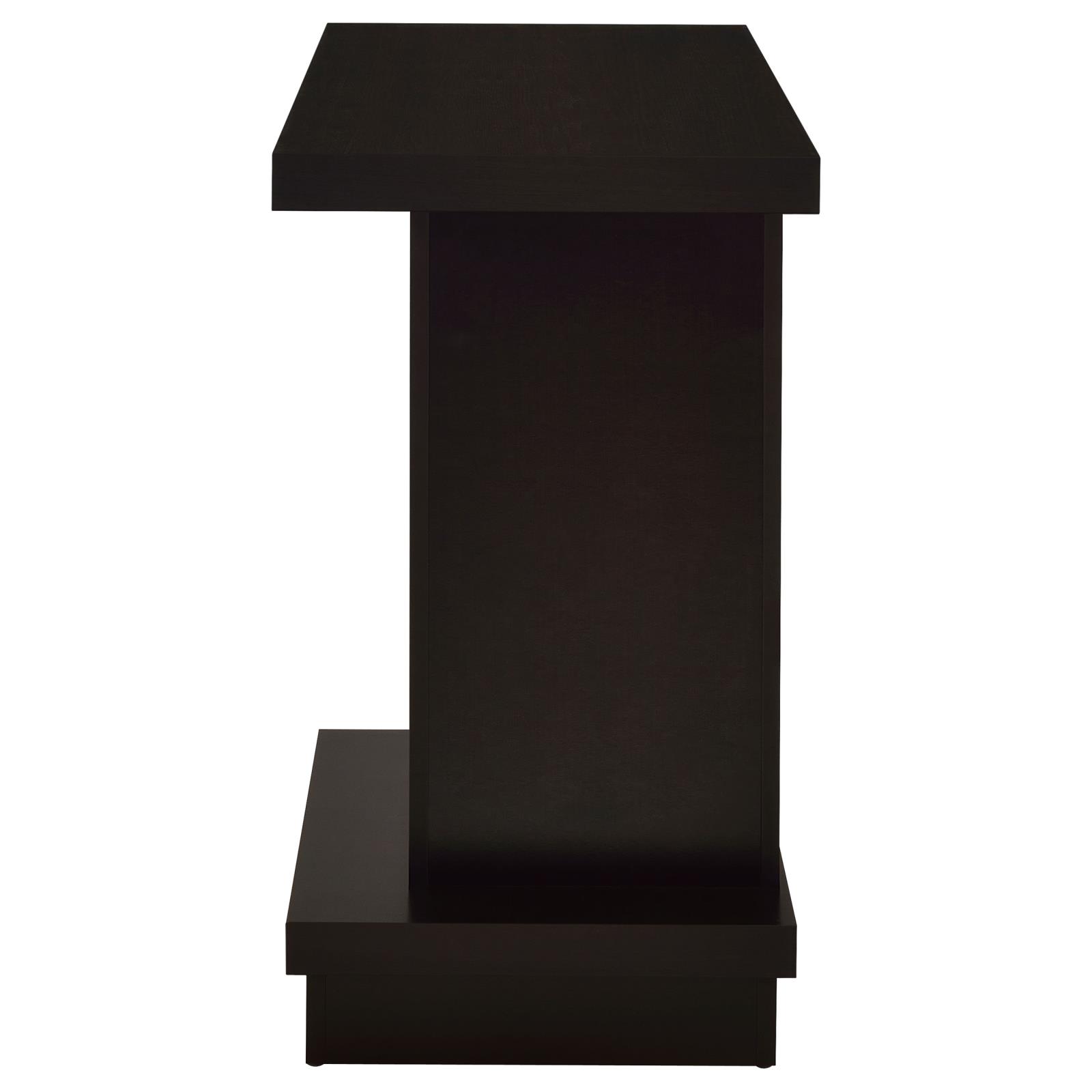 Reston Wood Veneer Pedestal Sofa Table