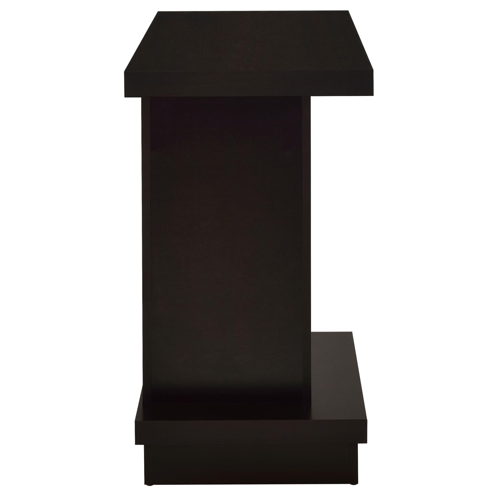 Reston Wood Veneer Pedestal Sofa Table