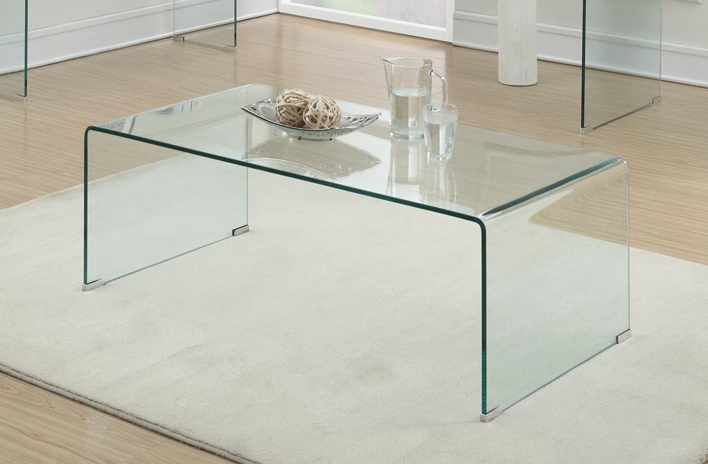Ripley Glass Rectangular Coffee Table
