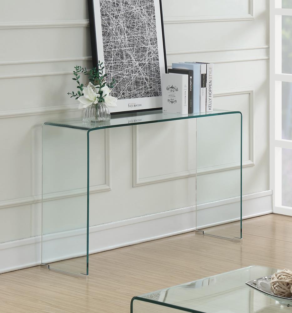 Ripley Glass Rectangular Sofa Table