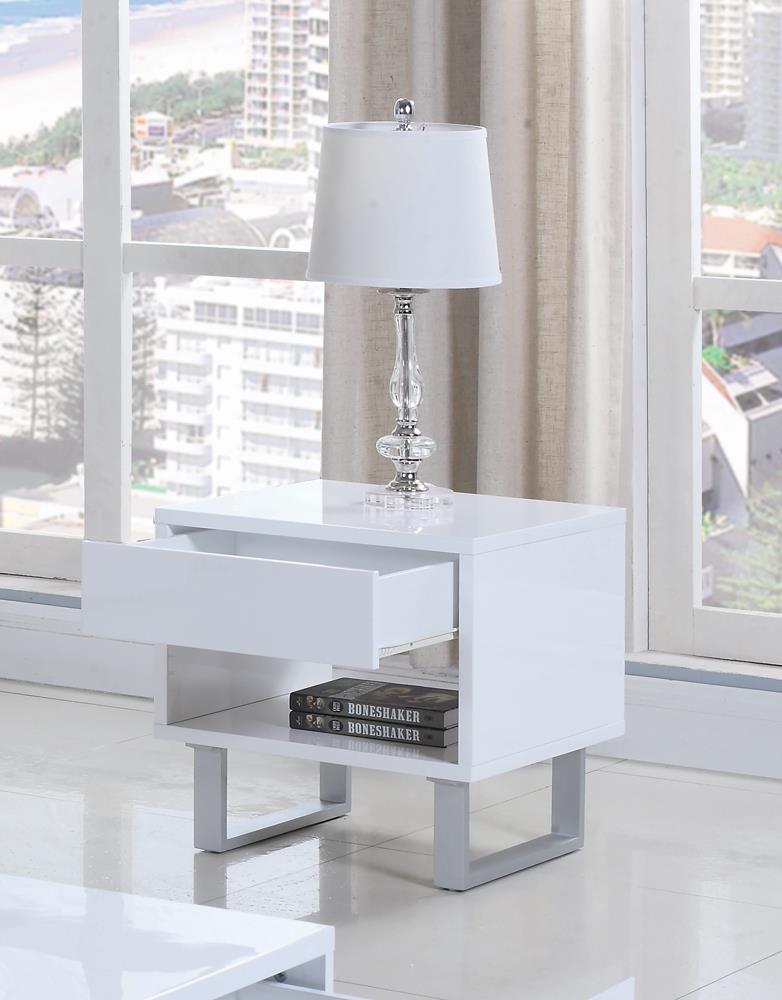 Atchsion 1-drawer End Table