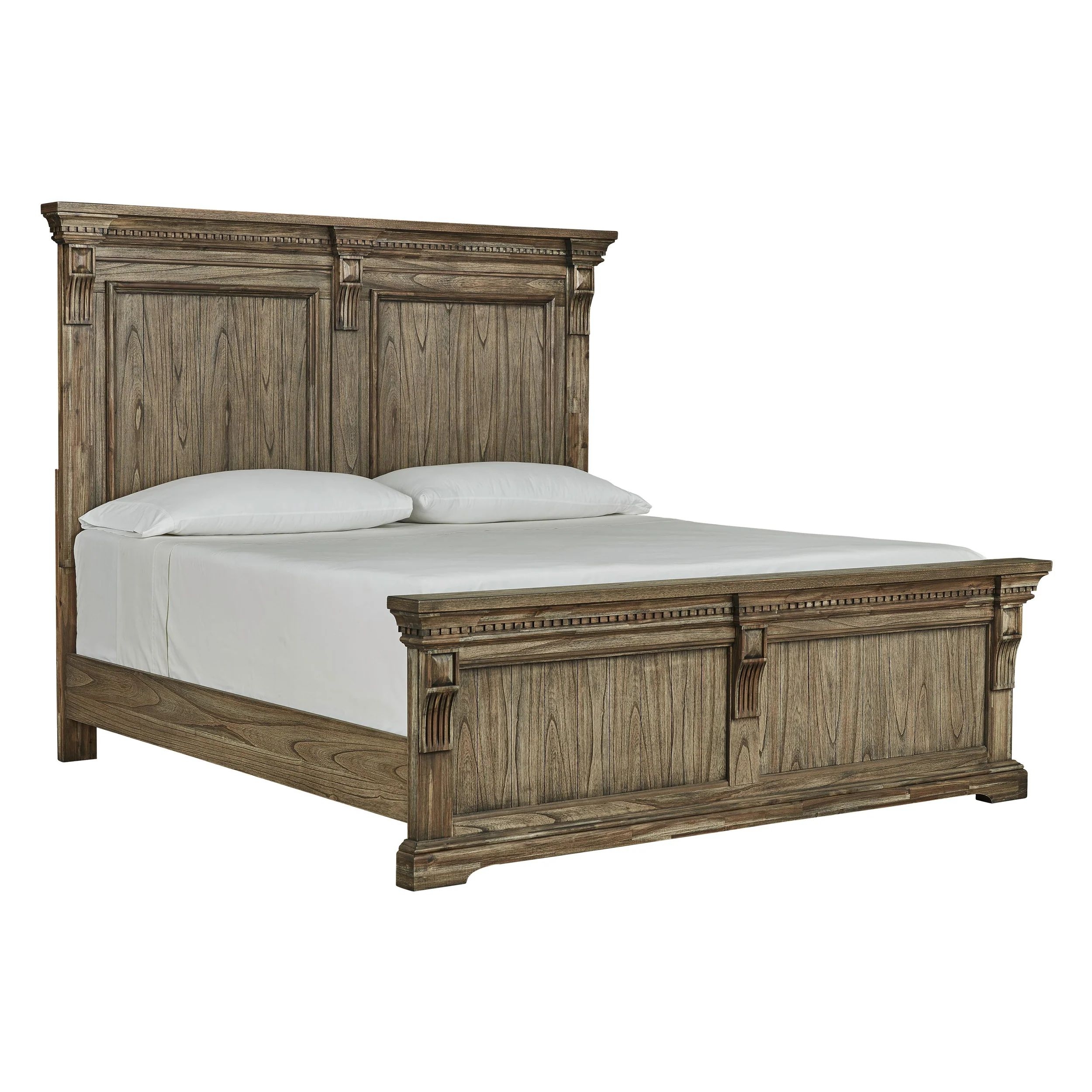 Ashley SM Markenburg Wood Veneer Bedroom Set