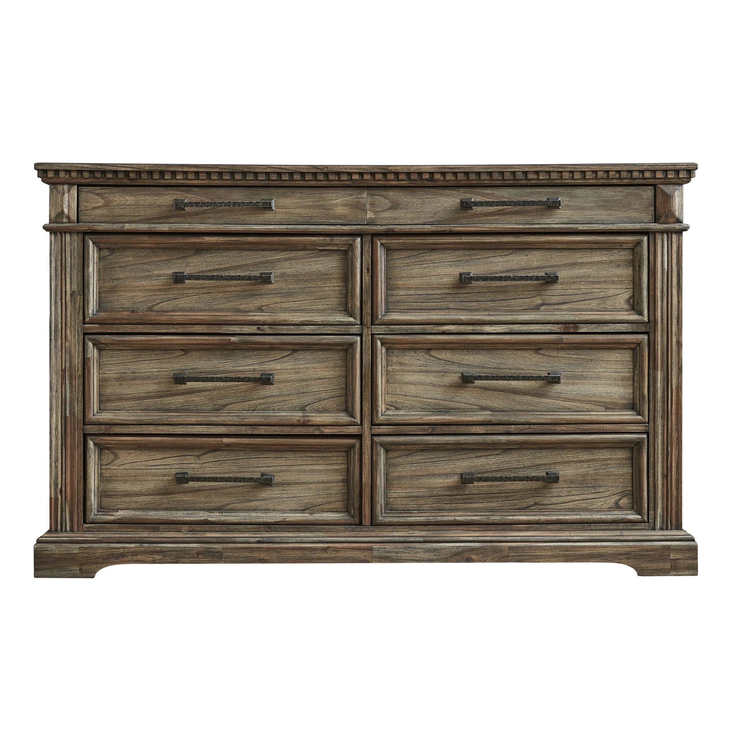 Ashley SM Markenburg 8-Drawer Wood Veneer Dresser